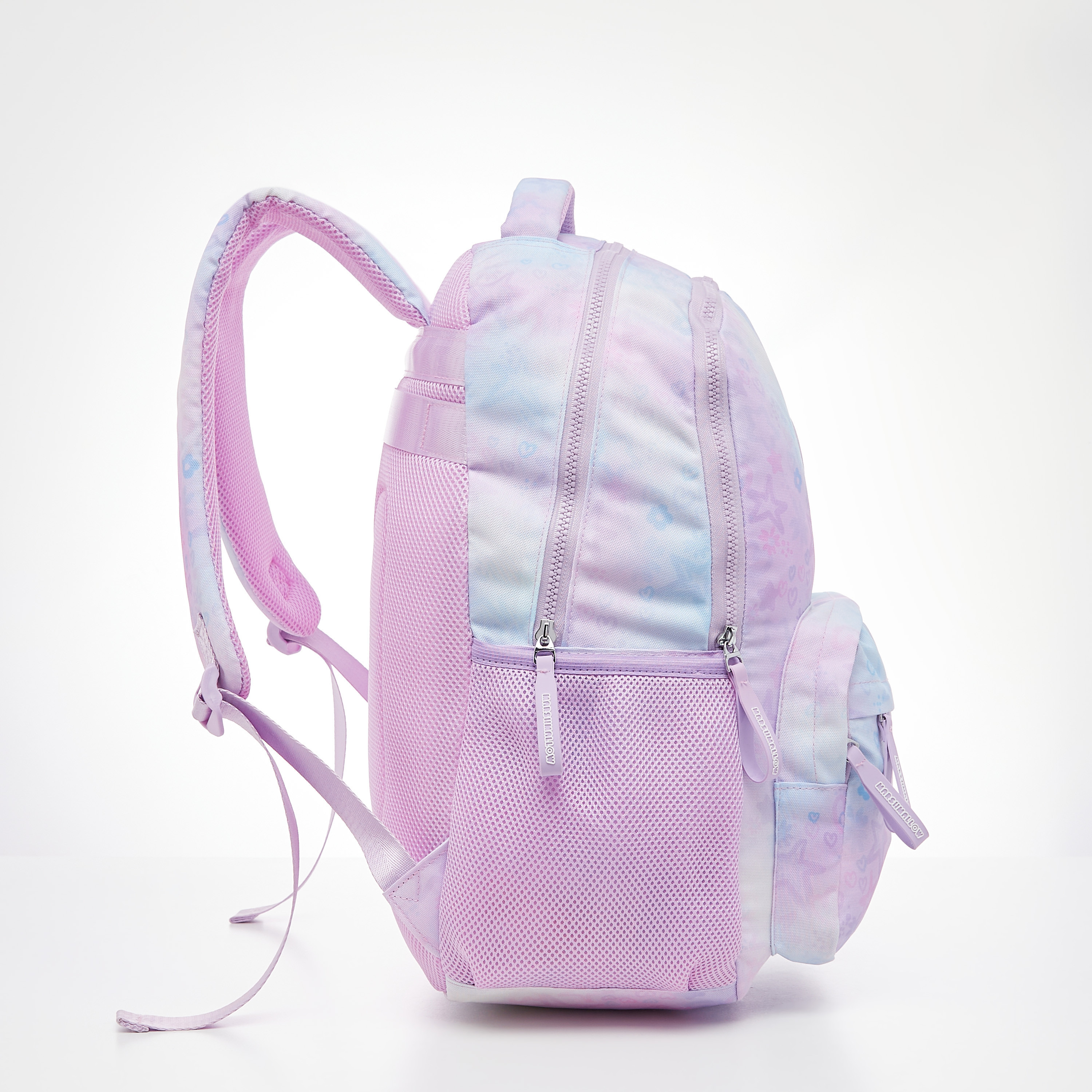 Marshmallow Printed 18-inch Backpack with Adjustable Straps - 33X16X43 cms-school-bagsandbackpacks-backpacks-image-3