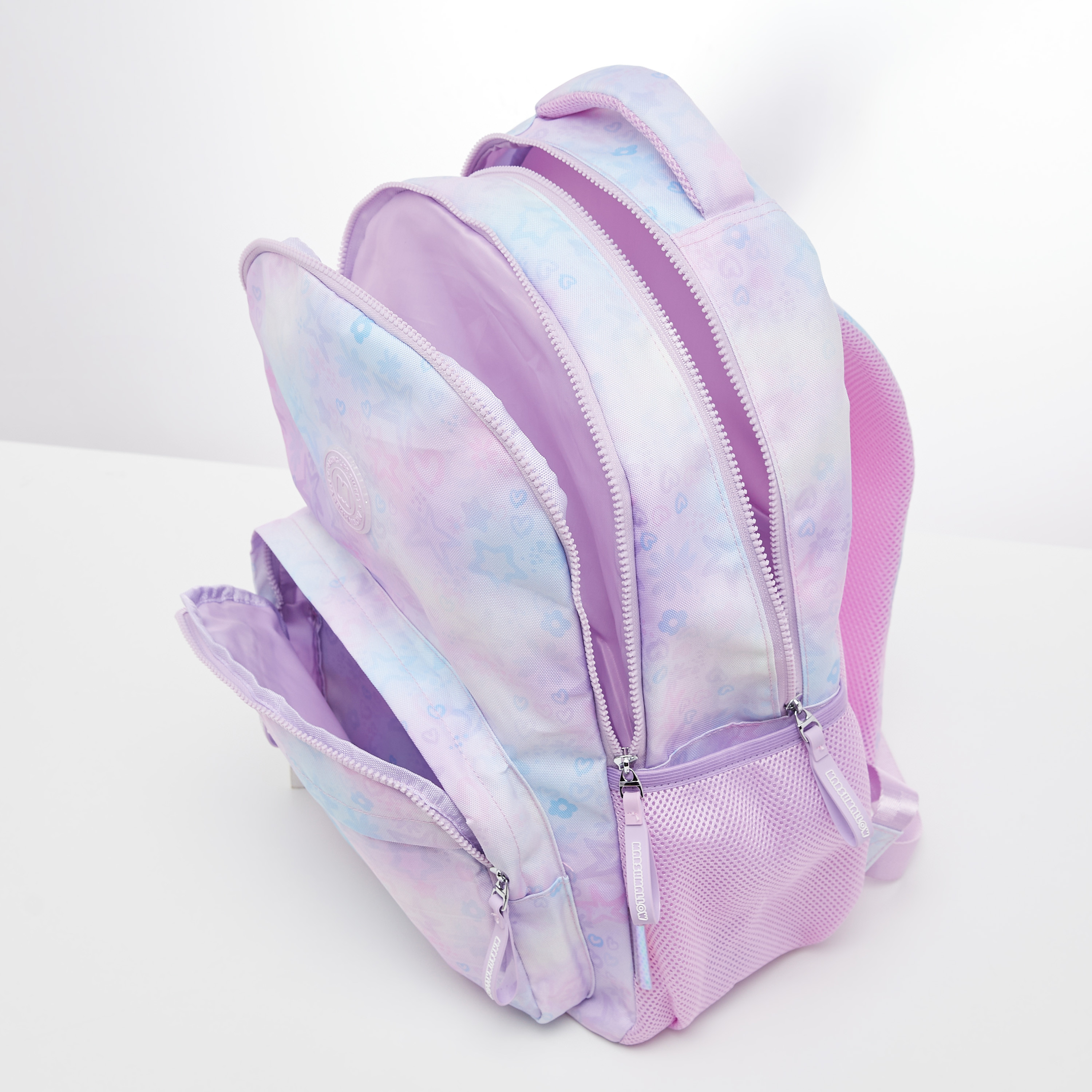 Marshmallow Printed 18-inch Backpack with Adjustable Straps - 33X16X43 cms-school-bagsandbackpacks-backpacks-image-8