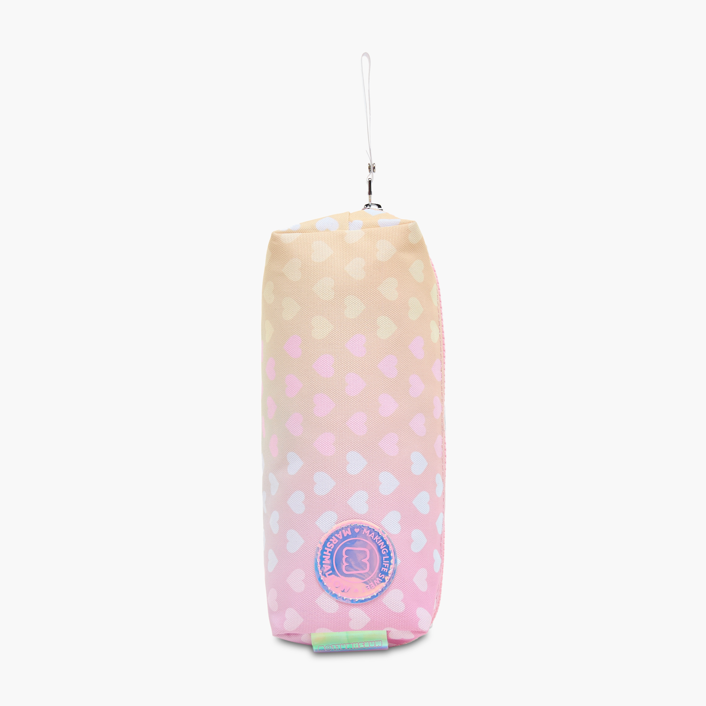 مقلمة بسحاب إغلاق وطبعات مصبوغة من مارشميلو-school-stationery-pencilcases-image-5