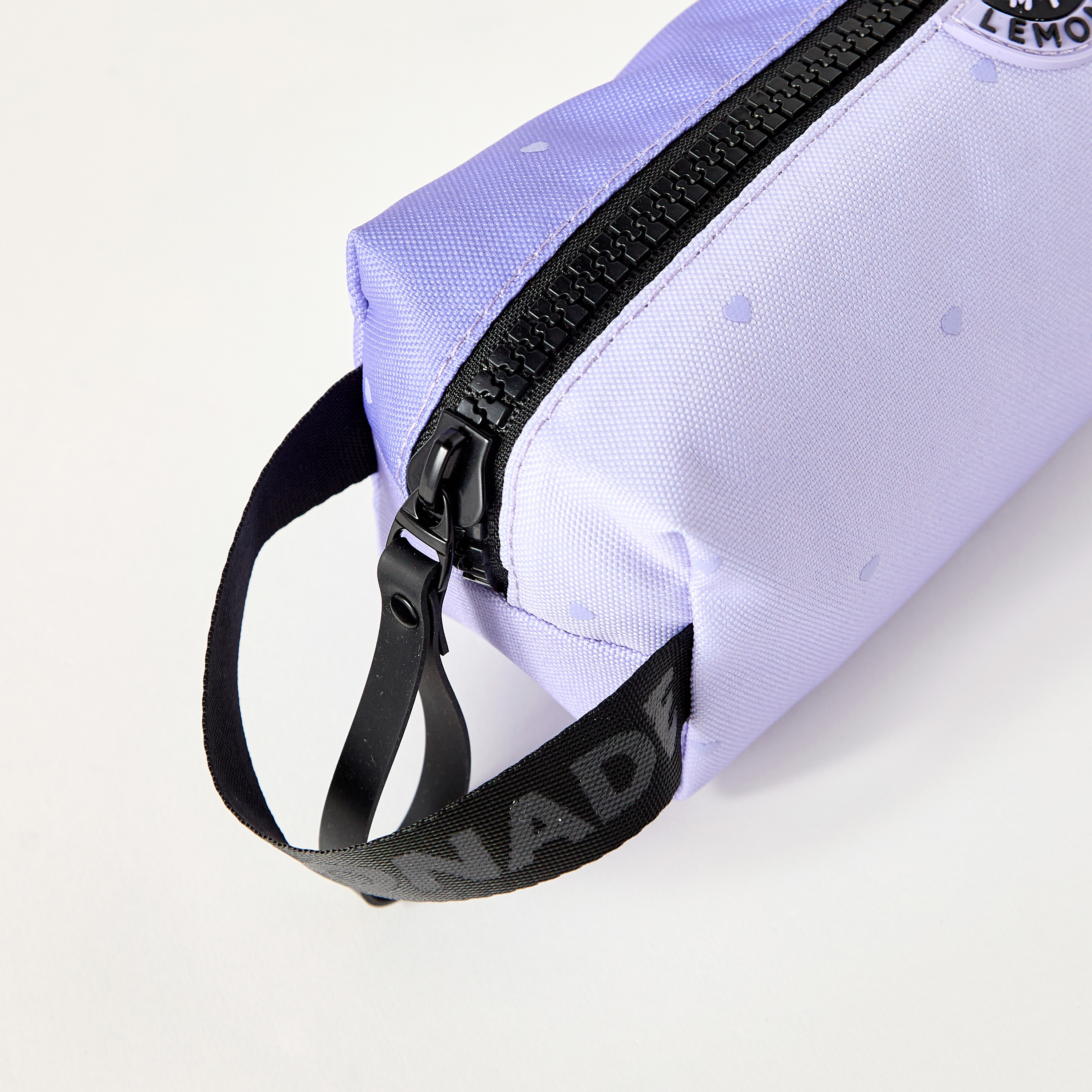 MISS LEMONADE All-Over Heart Print Pencil Pouch with Zip Closure-school-stationery-pencilcases-image-3