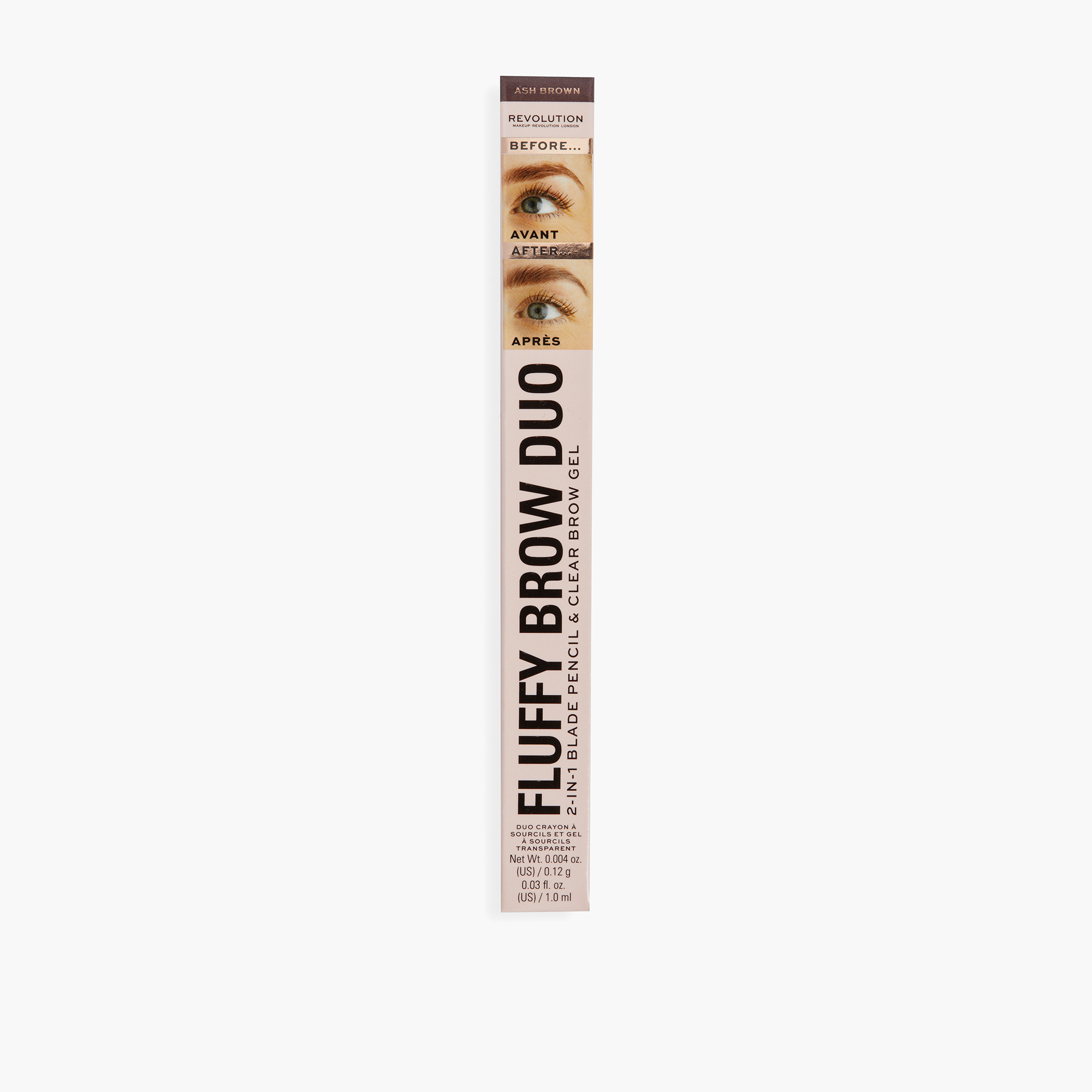 Makeup Revolution Fluffy Brow 2-in-1 Blade Pencil and Brow Gel-beautyandpersonalcare-makeup-eyes-eyebrows-image-1