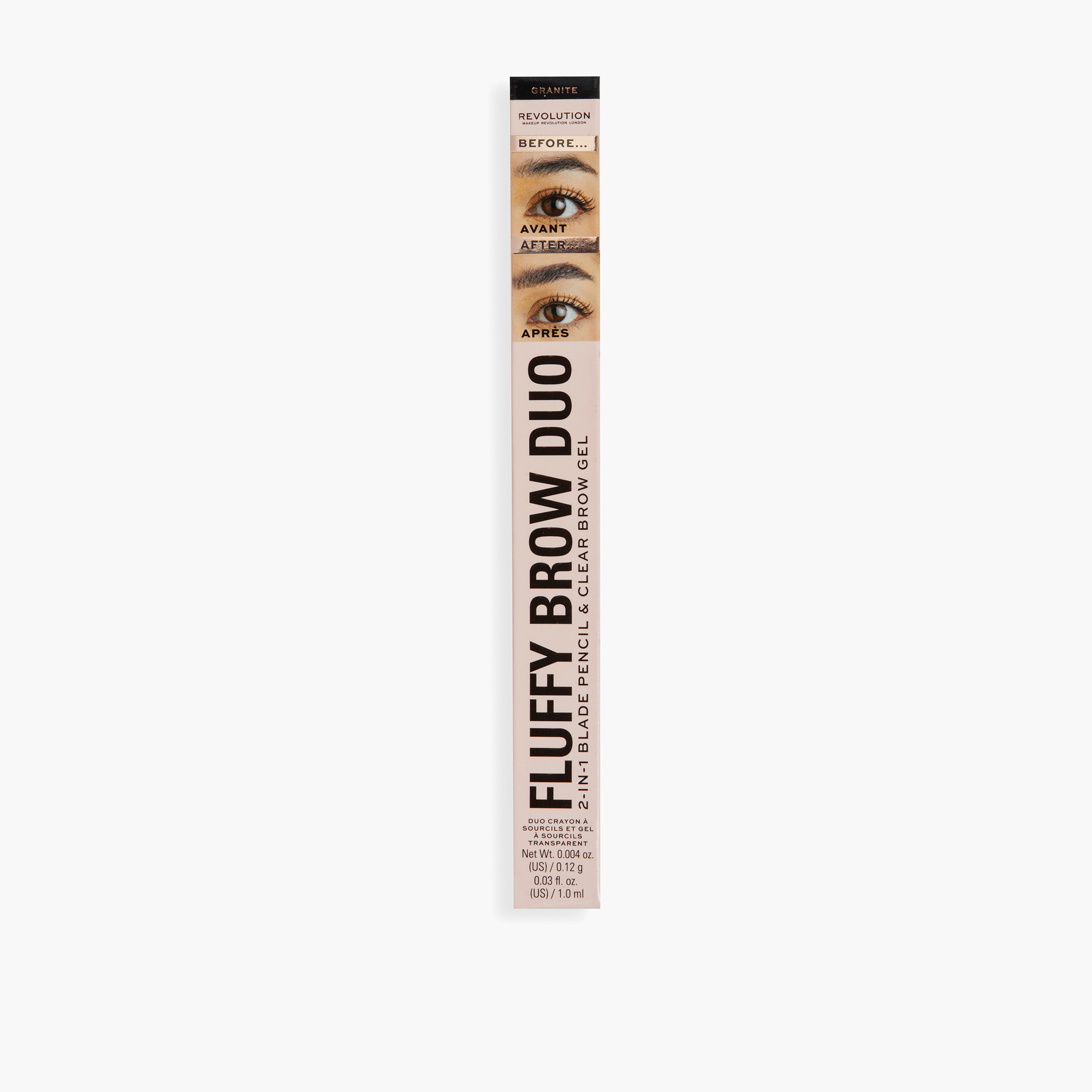 Makeup Revolution Fluffy Brow 2-in-1 Blade Pencil and Brow Gel-beautyandpersonalcare-makeup-eyes-eyebrows-image-1
