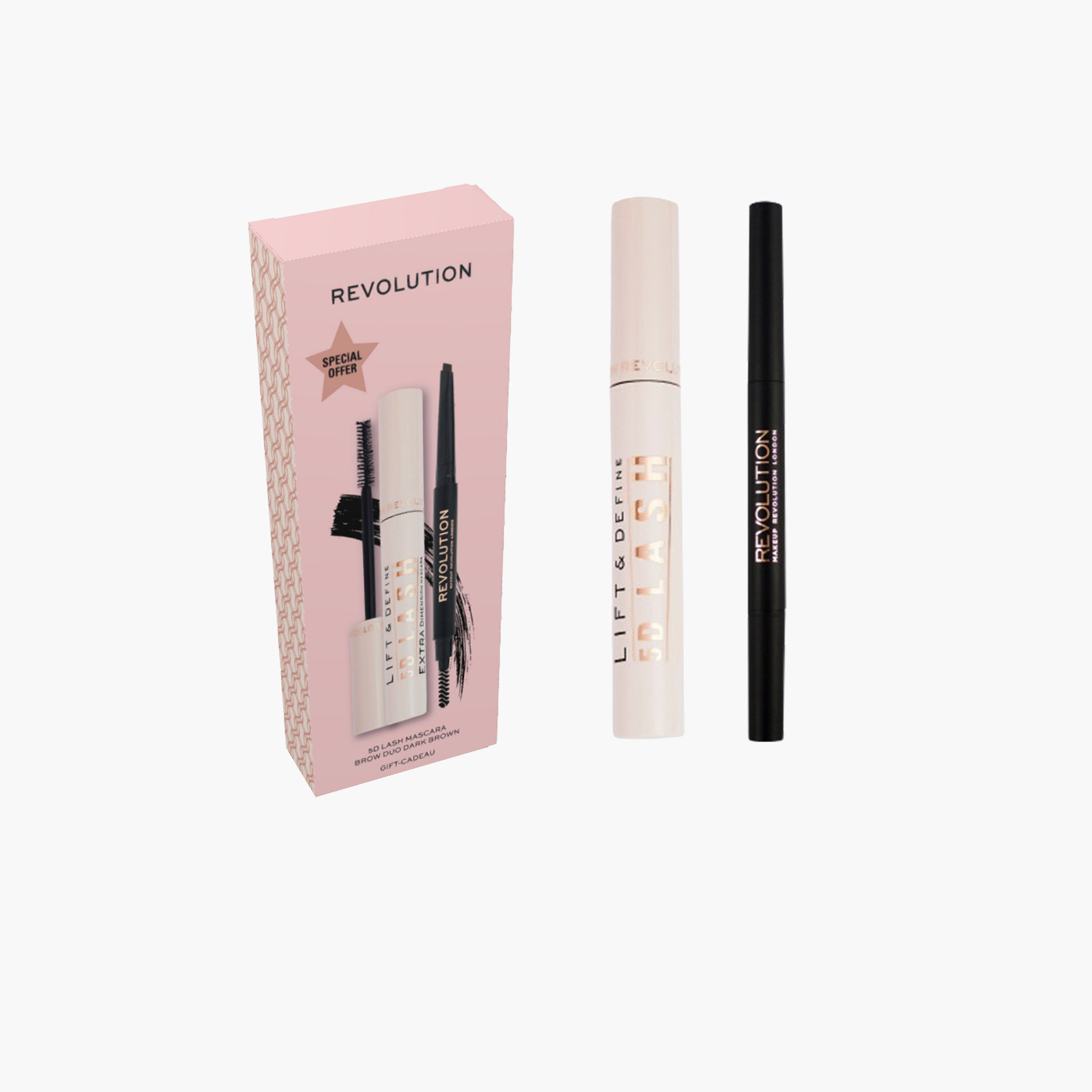 Makeup Revolution Mascara and Brow Duo Gift Set-beautyandpersonalcare-giftsets-image-1