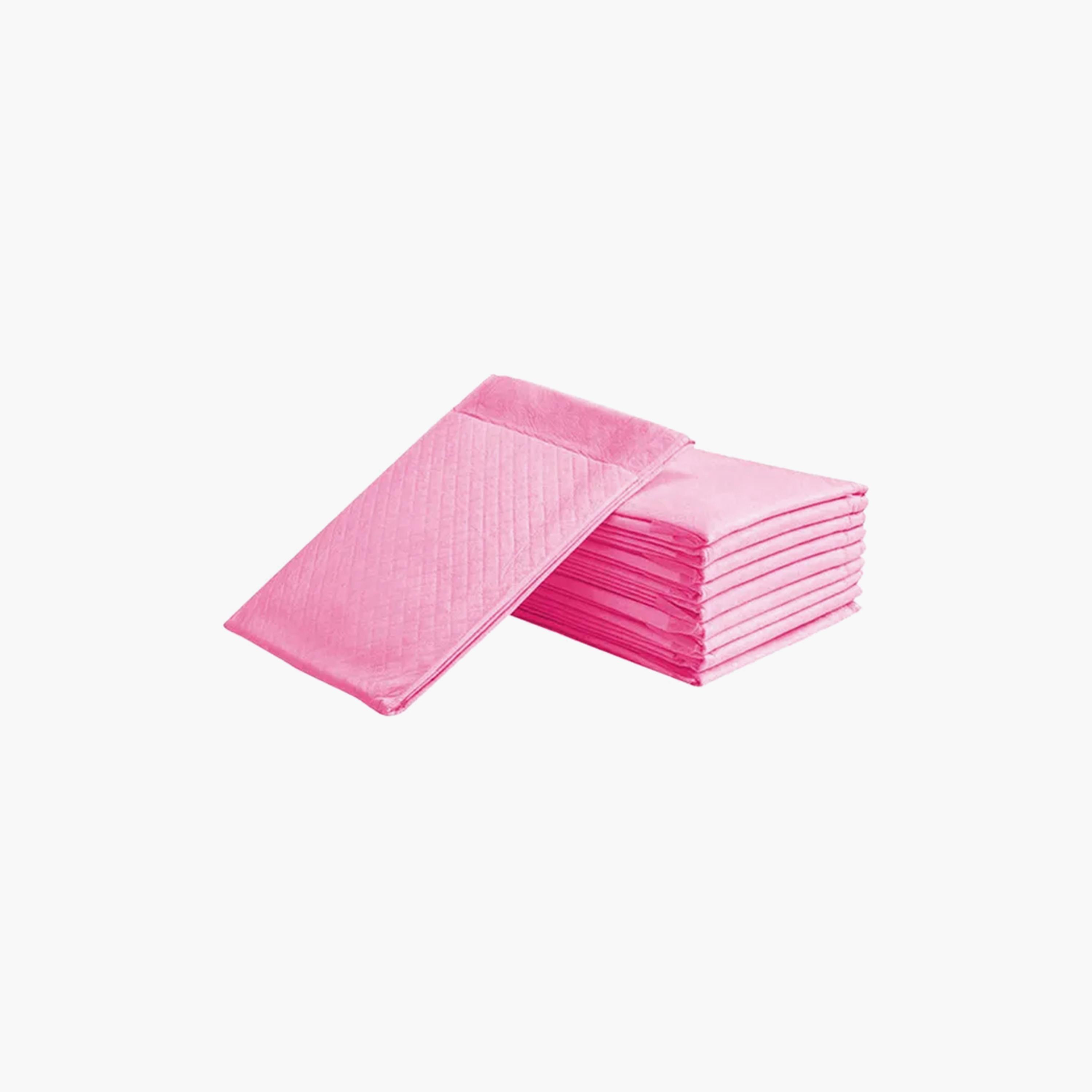 Star Babies 100-Piece Disposable Changing Mats, Pink-baby-diapering-changingmats-image-4