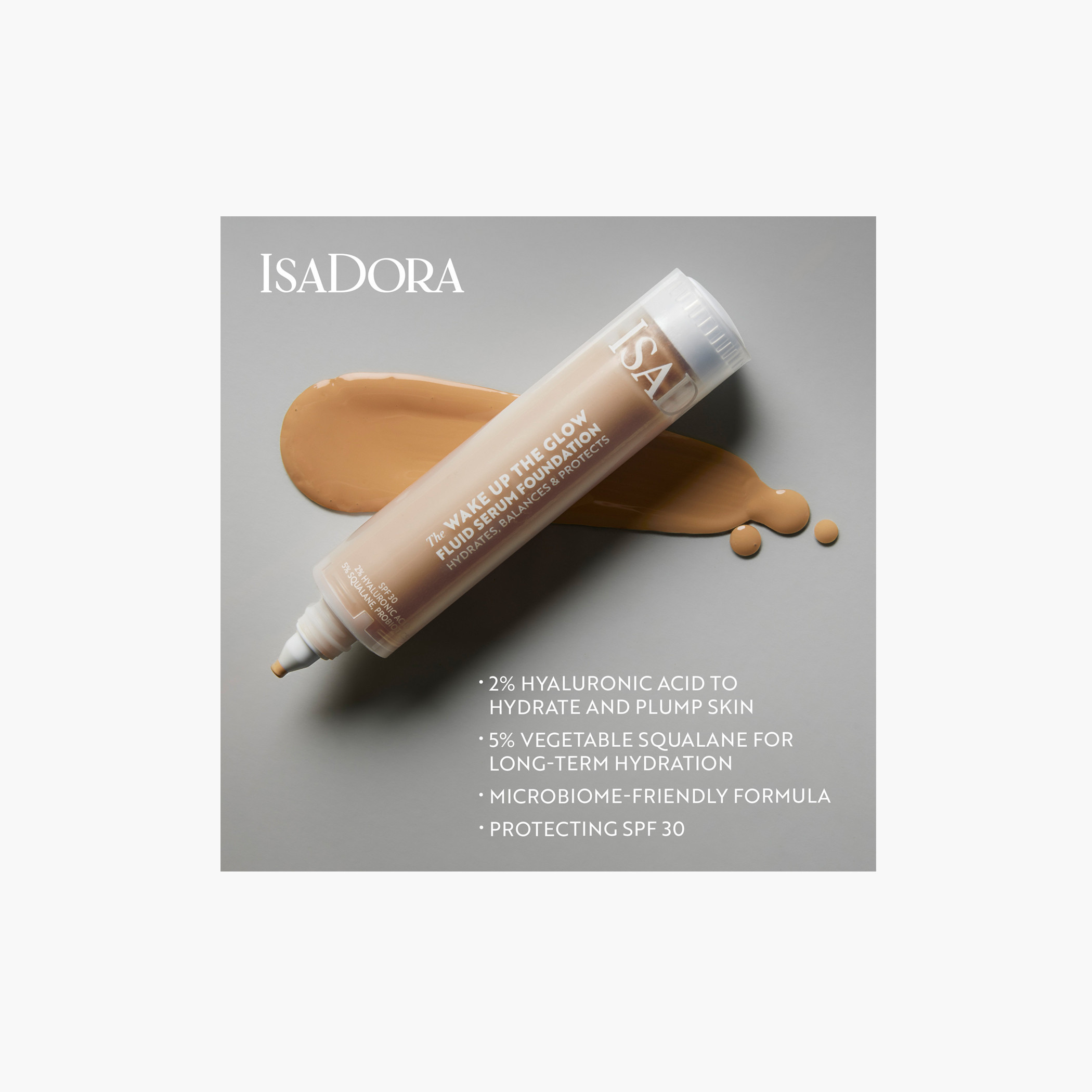 Isadora Wake Up the Glow Fluid Serum Foundation - 30 ml-beautyandpersonalcare-makeup-face-foundations-image-6