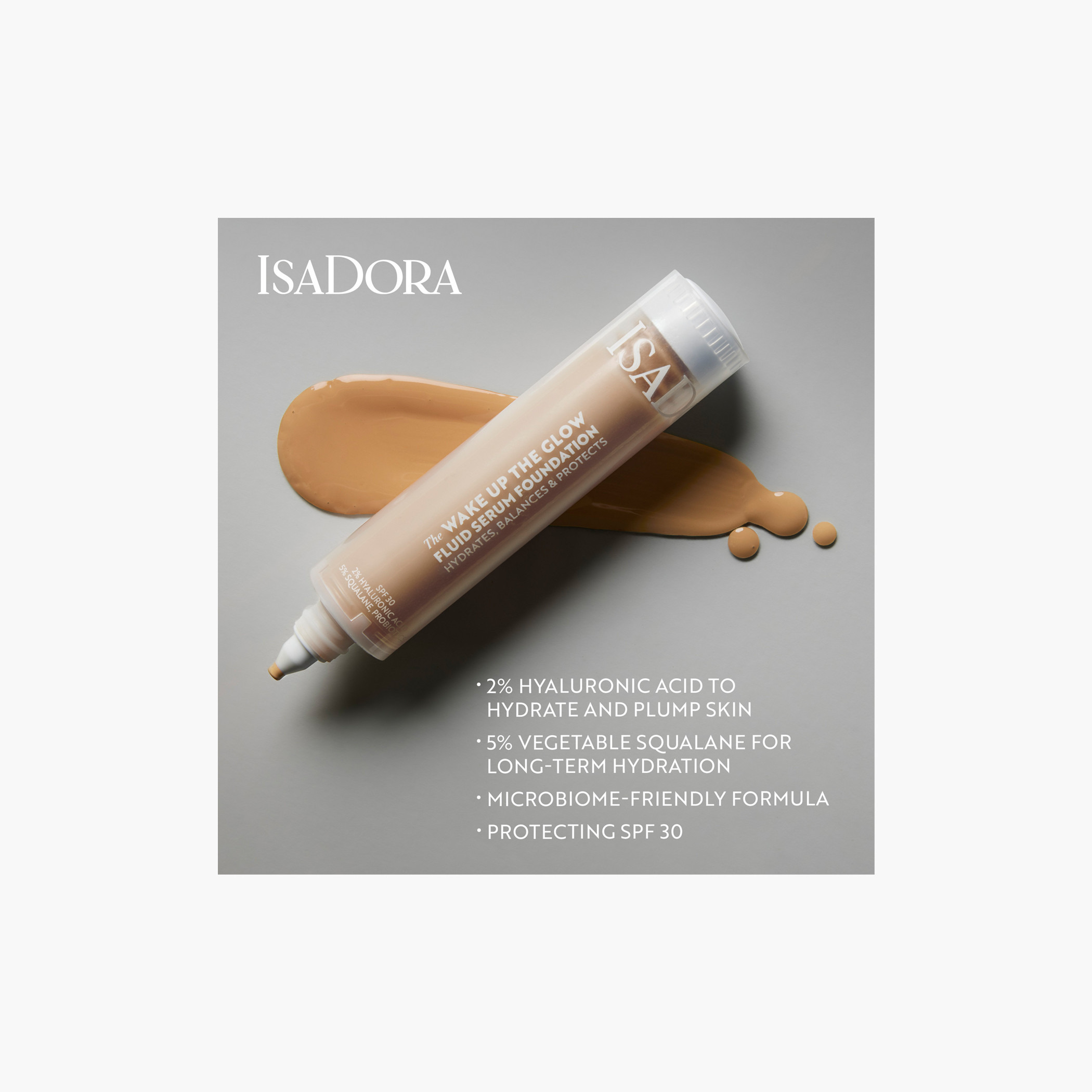 Isadora Wake Up the Glow Fluid Serum Foundation - 30 ml-beautyandpersonalcare-makeup-face-foundations-image-6