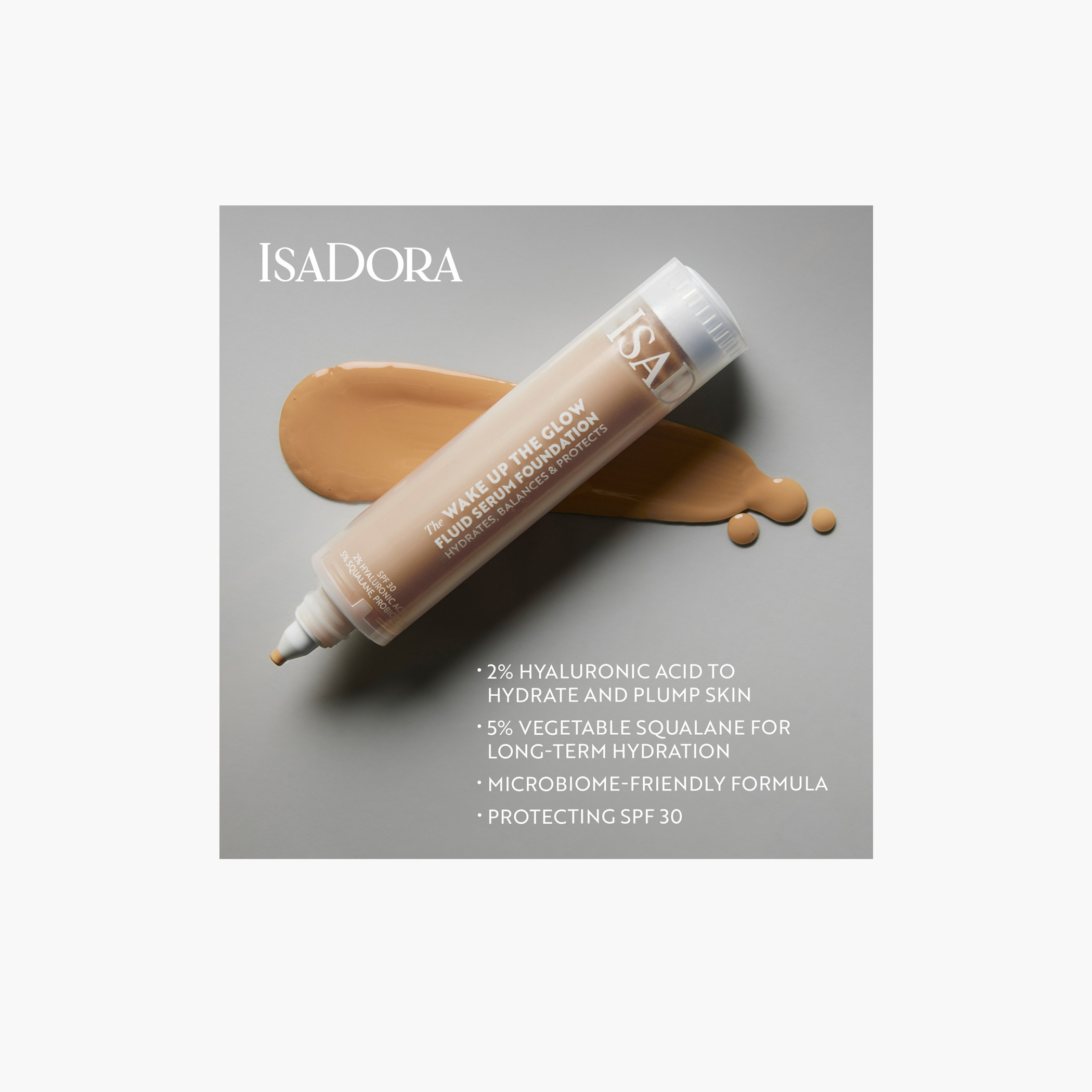 كريم أساس سيروم سائل ويك أب ذا جلو من إيزادورا - 30 مل-beautyandpersonalcare-makeup-face-foundations-image-6