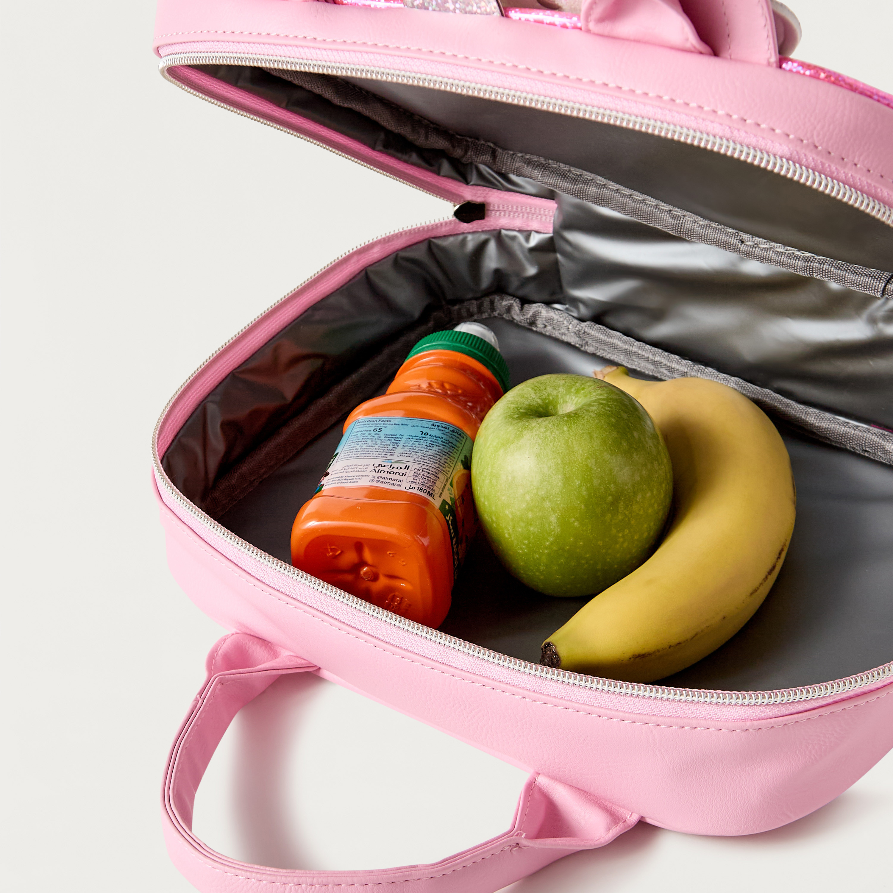 OMG Unicorn Ear Applique Lunch Bag with Handles and Zip Closure-school-lunchessentials-lunchbags-image-4