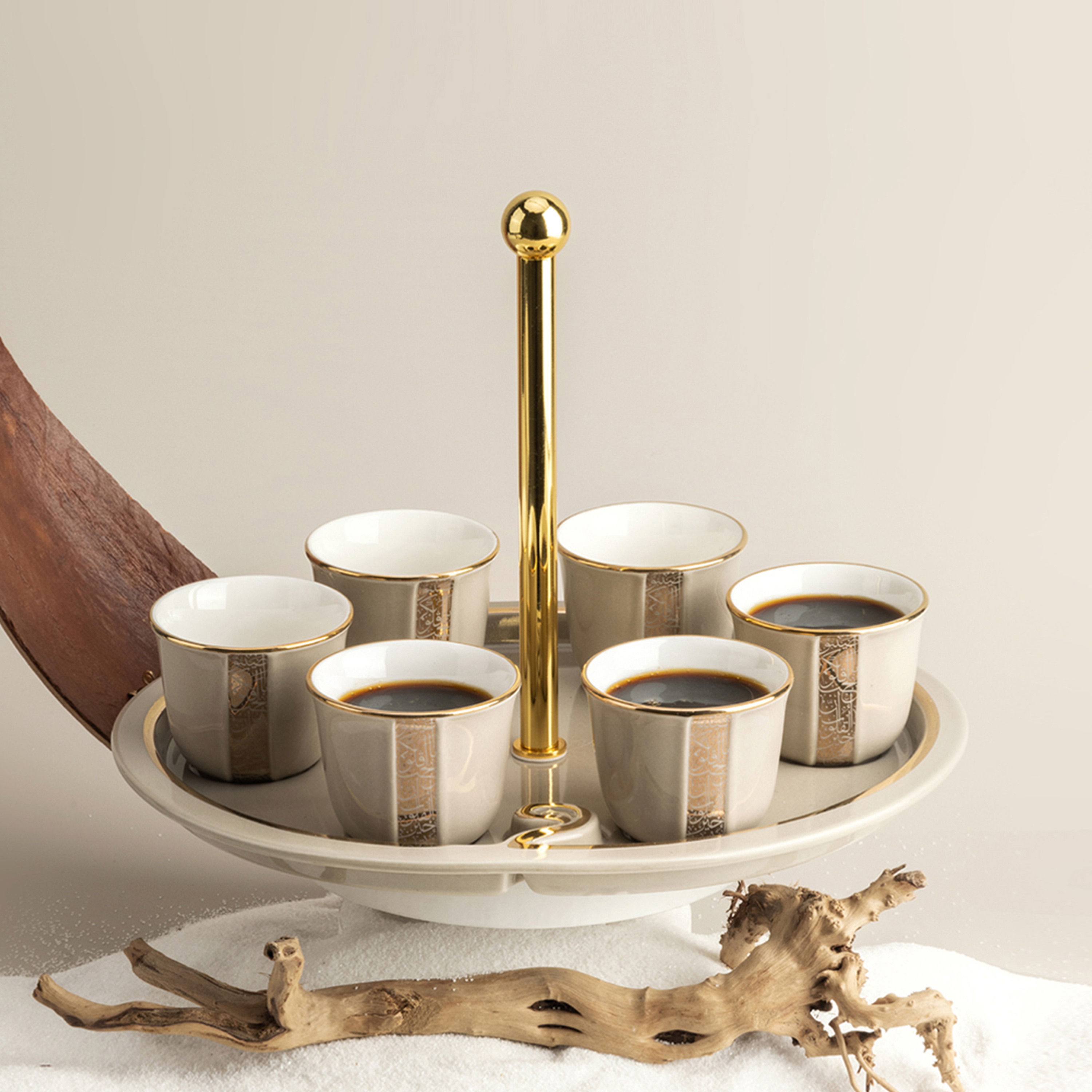 Otantik 6-Piece Kahwa Cup Set with Holder-household-dining-teaandcoffee-teaandcoffeesets-image-1