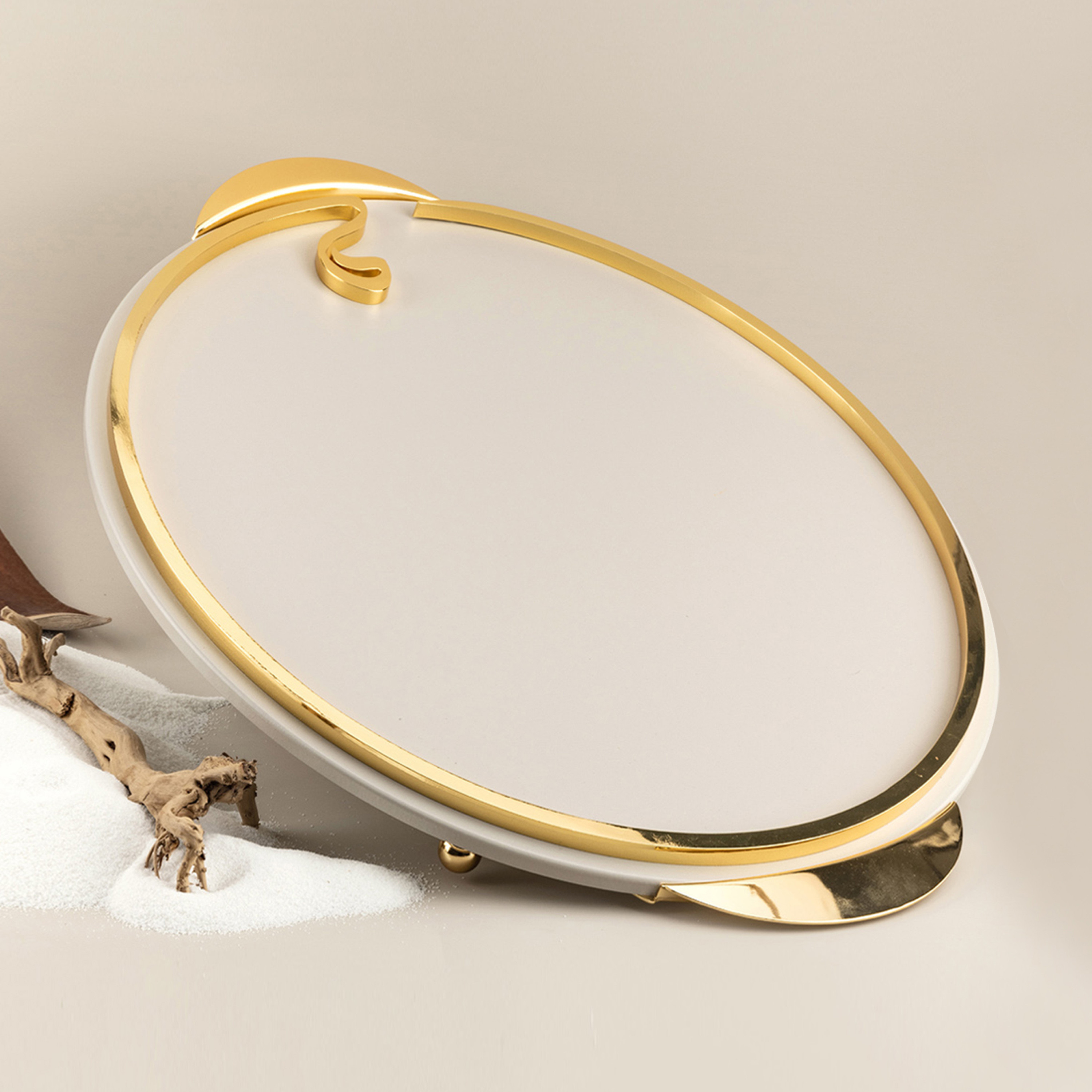 Otantik Solid Wooden Tray - 60x45 cms-household-dining-serveware-servingtrays-image-1