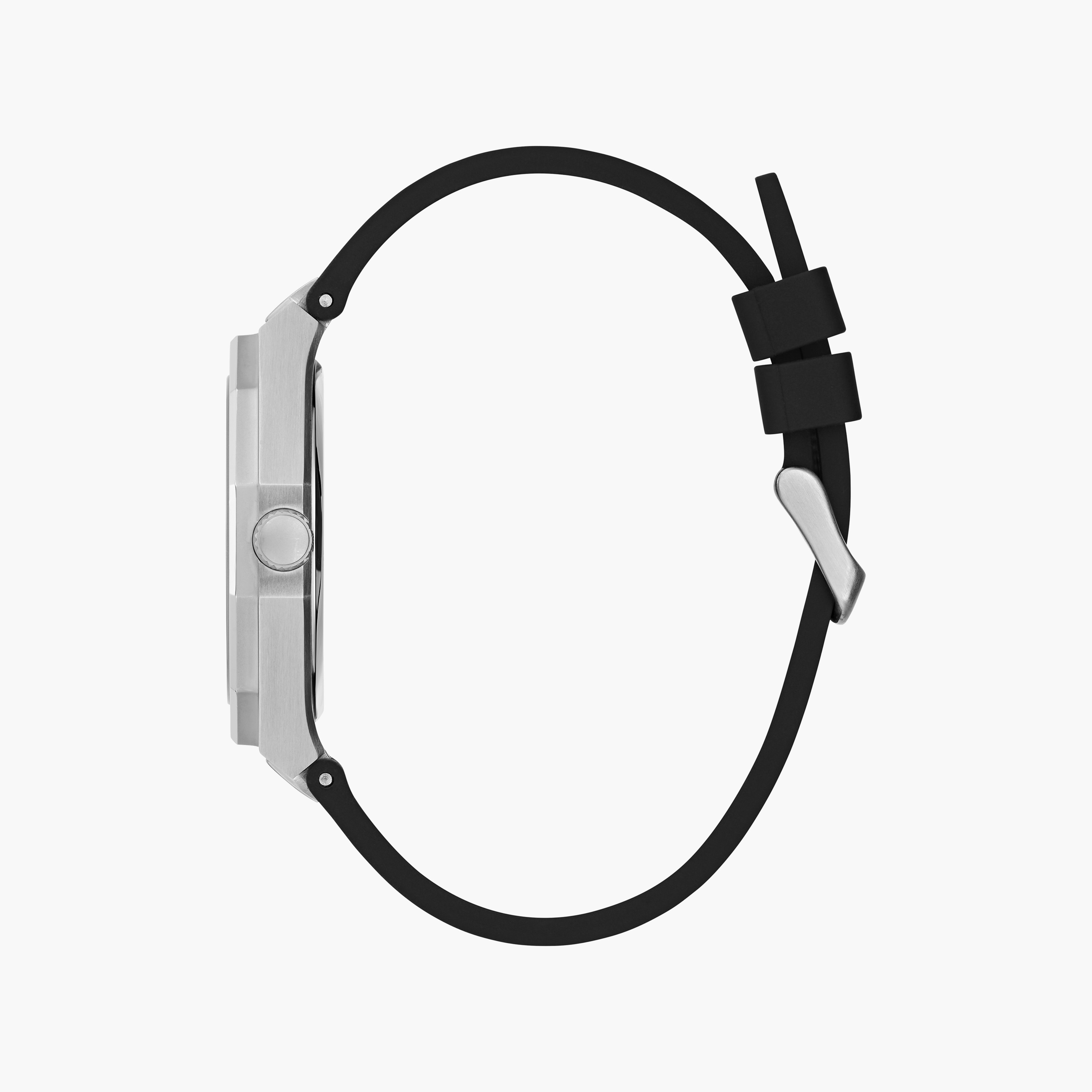 Guess Men's Black Analog Silicone Strap Watch | GW0663G1 | 42 MM-men-watchesandjewellery-watches-image-2