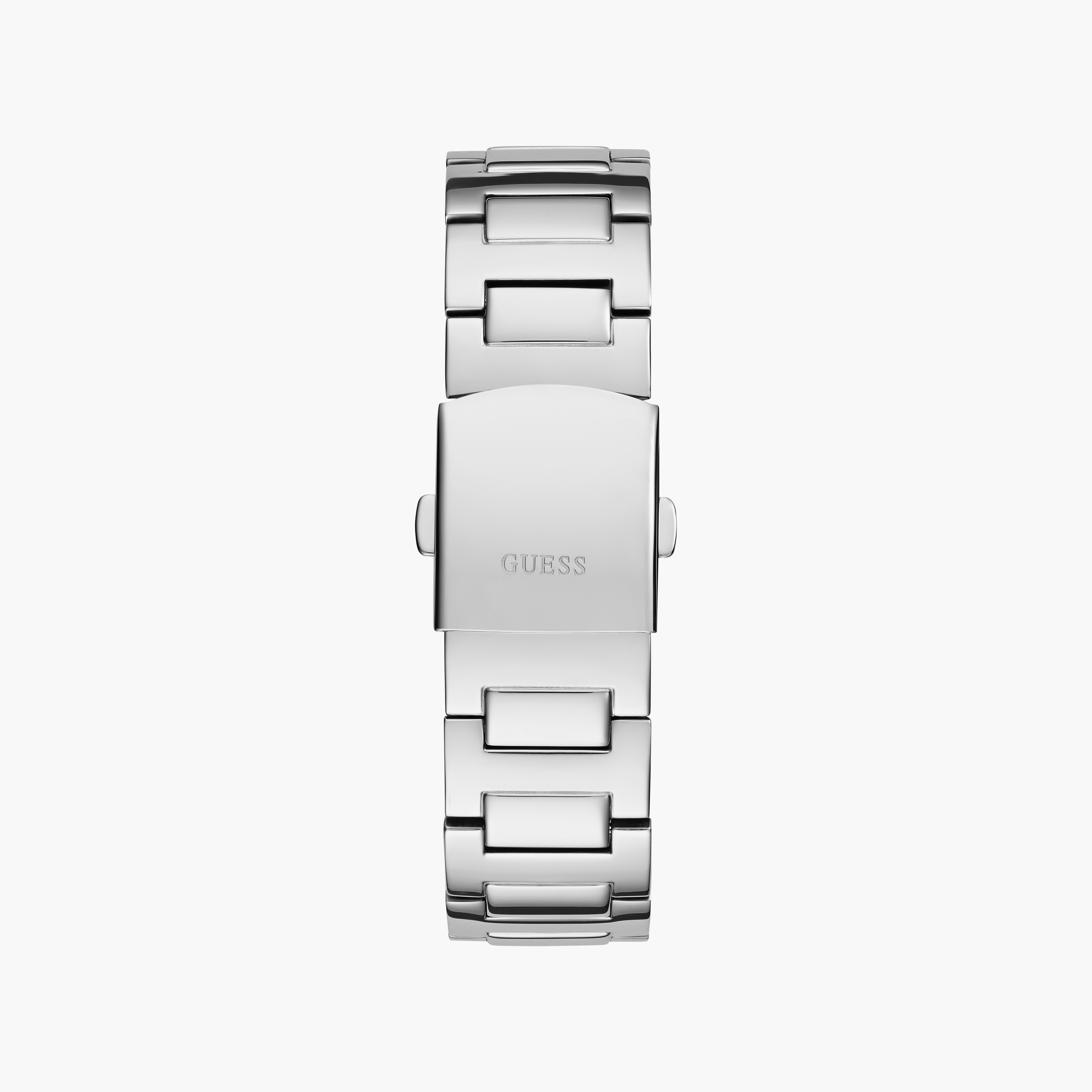 Guess Men's Silver Analog Stainless Steel Strap Watch | GW0662G1 | 42 MM-men-watchesandjewellery-watches-image-3