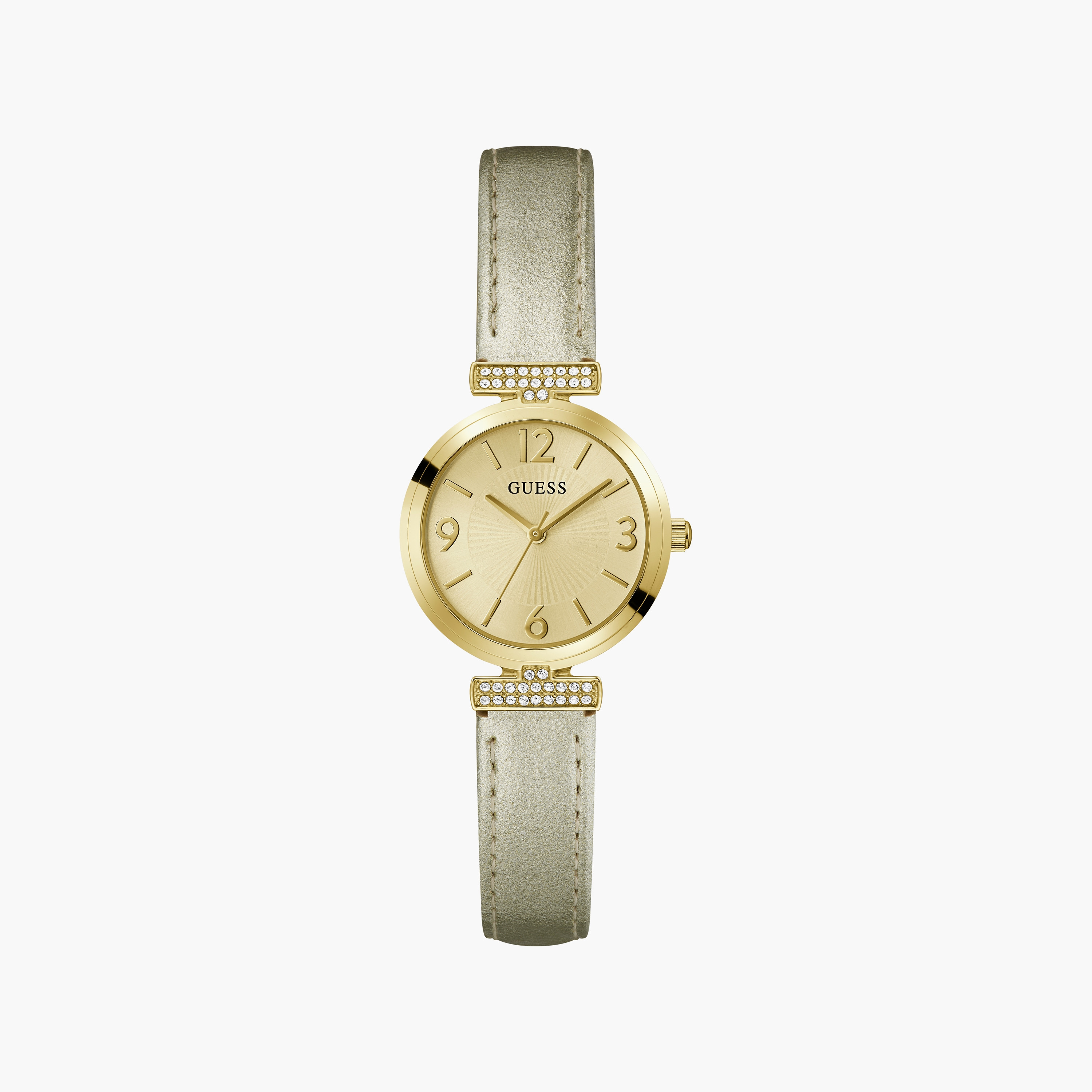 ساعة جيس ذو انالوج للنساء بسوار فضي مع ستانلس ستيل | GW0242L1-women-watchesandjewellery-watches-image-1