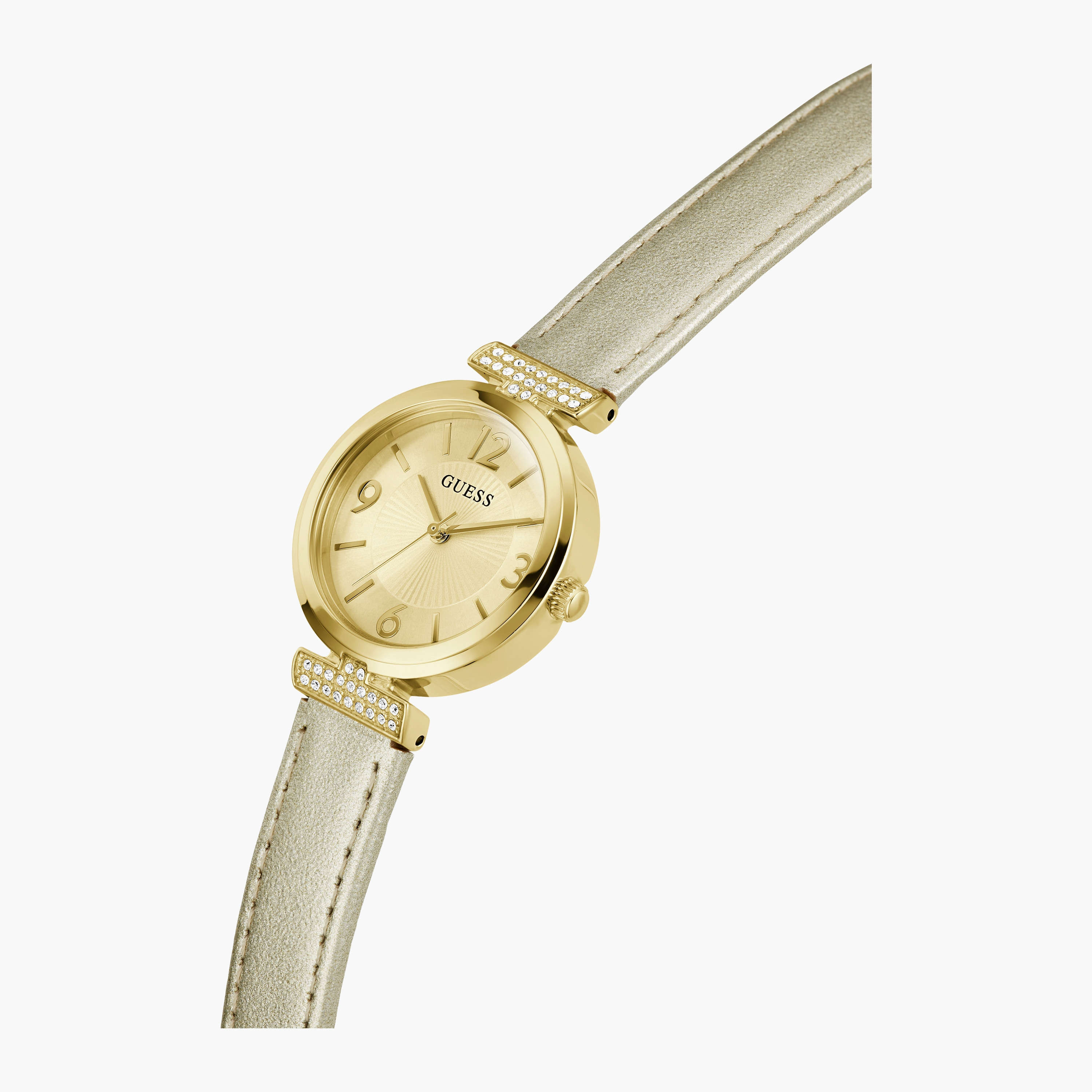 ساعة جيس ذو انالوج للنساء بسوار فضي مع ستانلس ستيل | GW0242L1-women-watchesandjewellery-watches-image-4