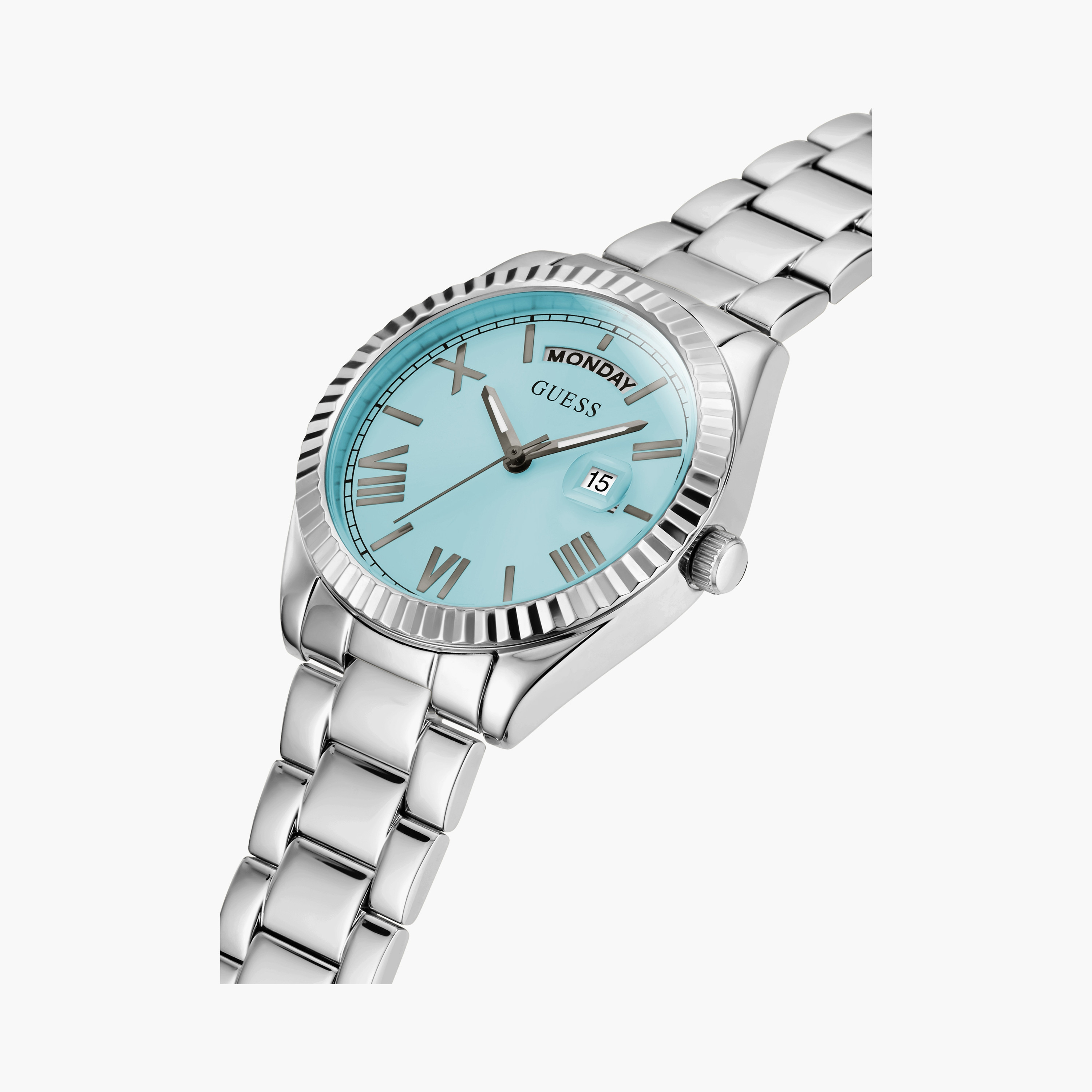 Guess Women's Gold Analog Stainless Steel Strap Watch GW0308L2 | 36 MM-women-watchesandjewellery-watches-image-14