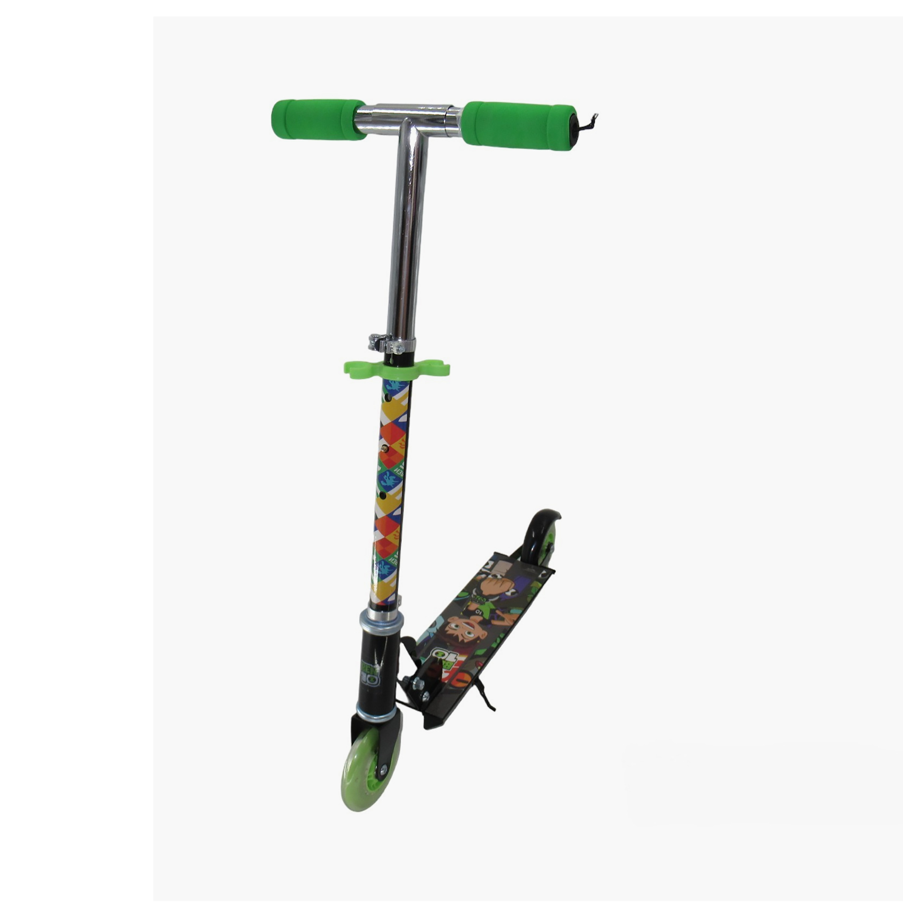 Ben10 2 Wheels Scooter with Rear Foot Brake-toys-outdoor-scooters-image-1