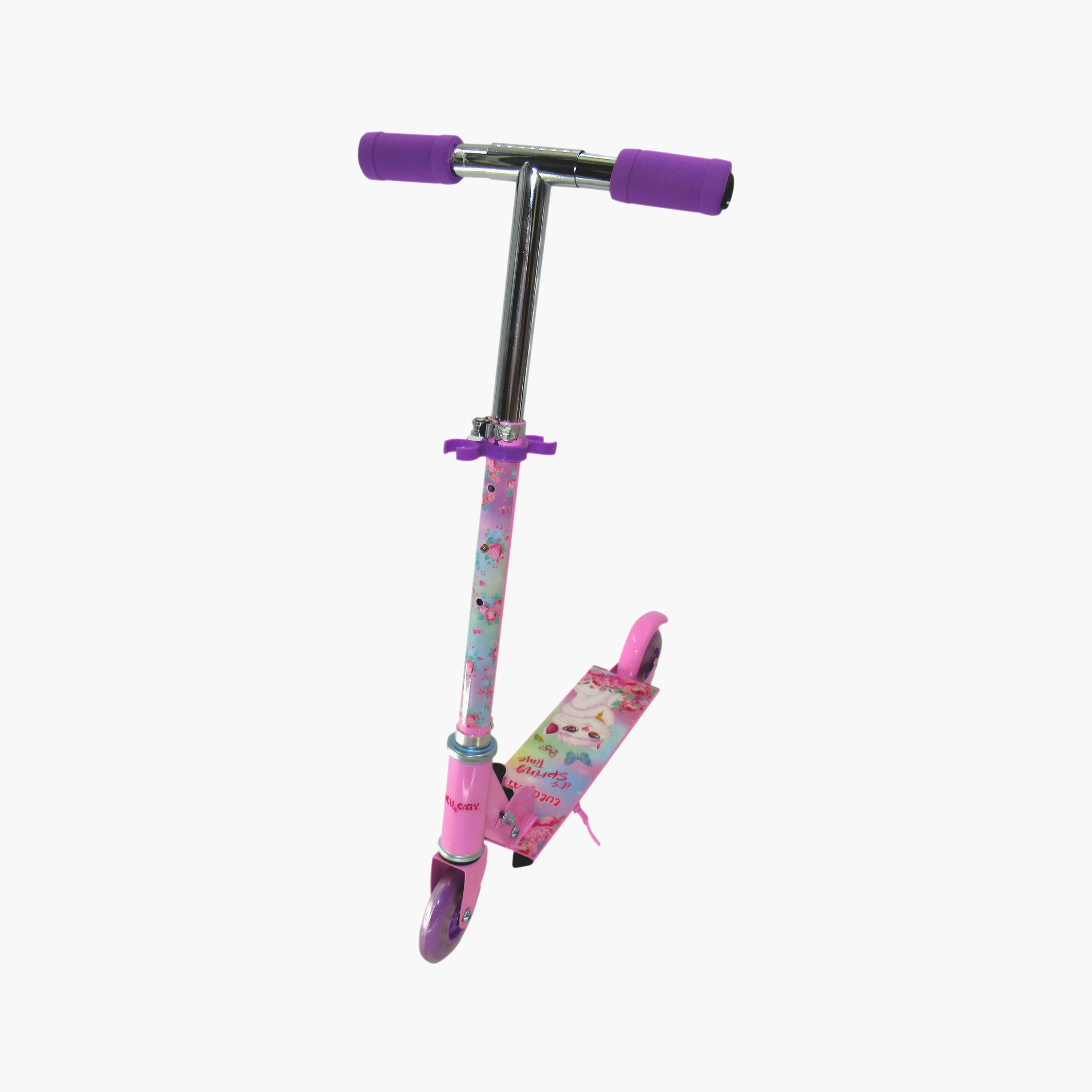 Lulucaty 2 Wheels Scooter with Rear Foot Brake-toys-outdoor-scooters-image-1