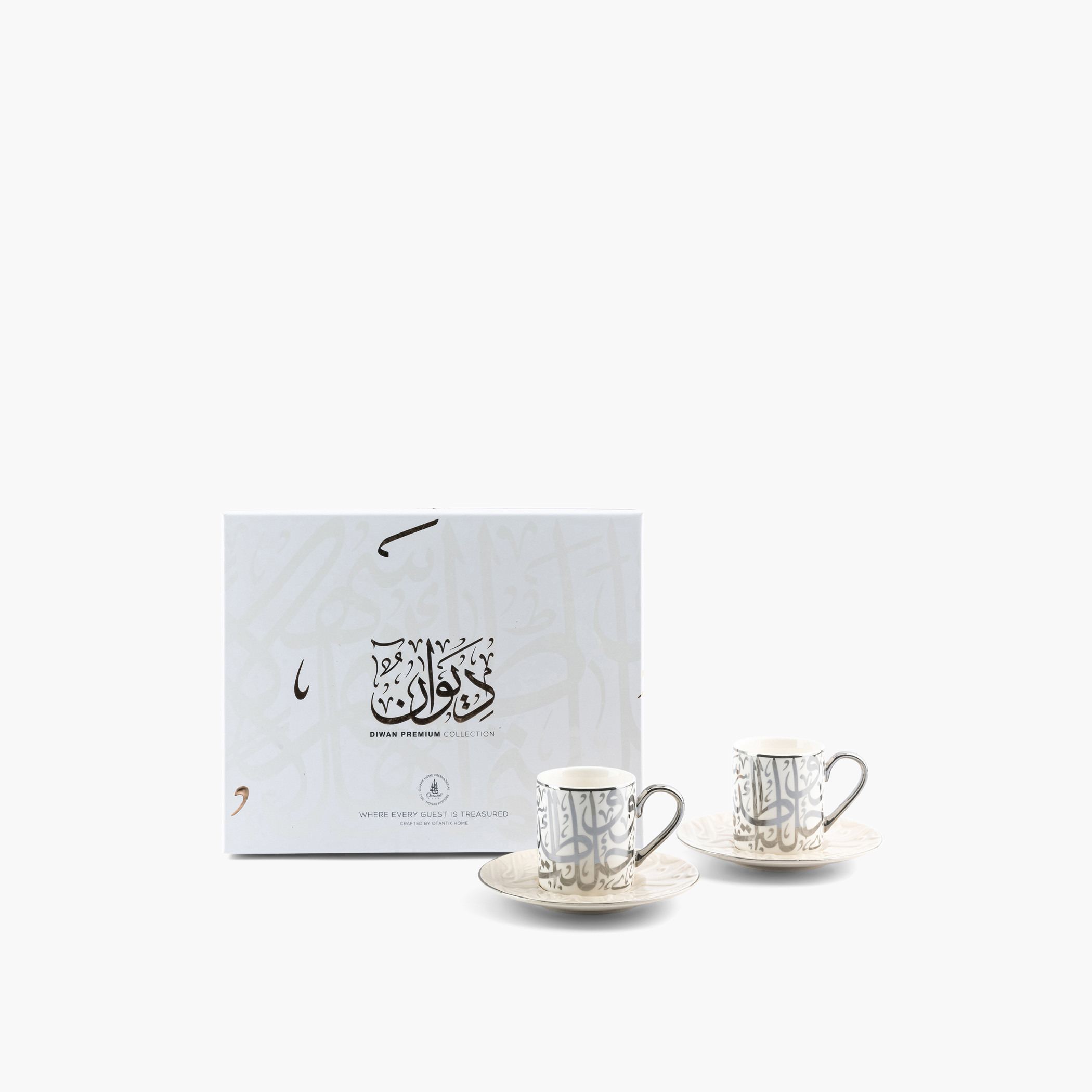 Otantik 12-Piece Printed Porcelain Cup and Saucer Set-household-dining-teaandcoffee-teaandcoffeesets-image-2
