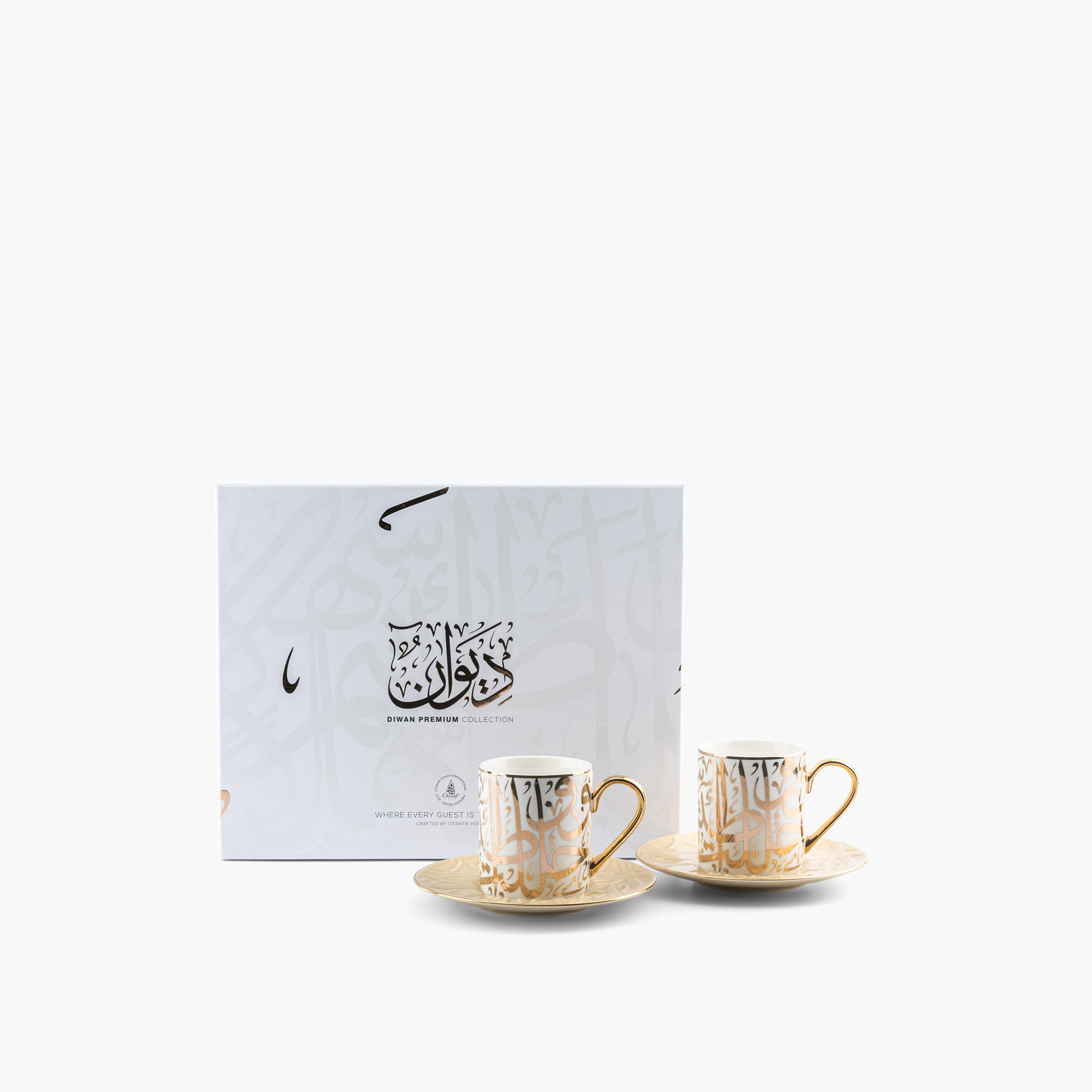 Otantik 12-Piece Porcelain Cup and Saucer Set-household-dining-teaandcoffee-teaandcoffeesets-image-2