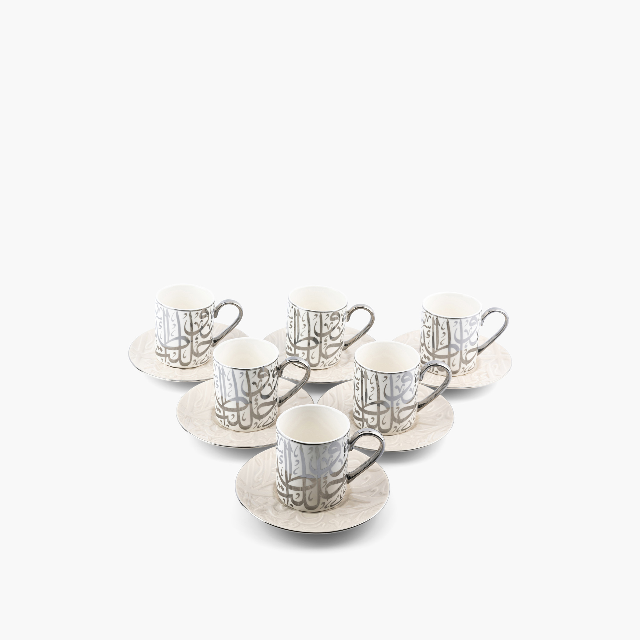 Otantik Diwan 12-Piece Porcelain Cup and Saucer Set-household-dining-teaandcoffee-teaandcoffeesets-image-2