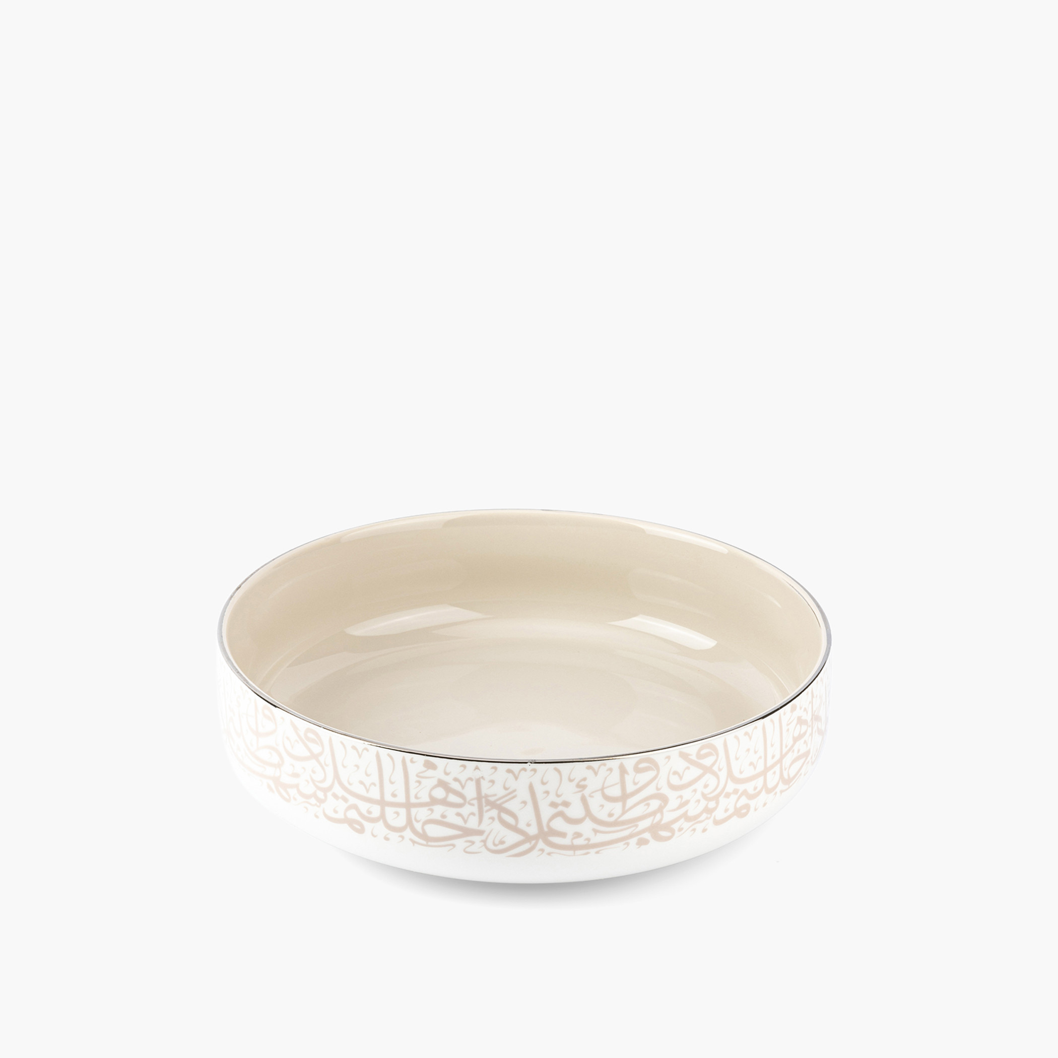 Otantik Diwan Printed Porcelain Decorative Bowl - 25 cm-household-dining-dinnerware-bowls-image-2