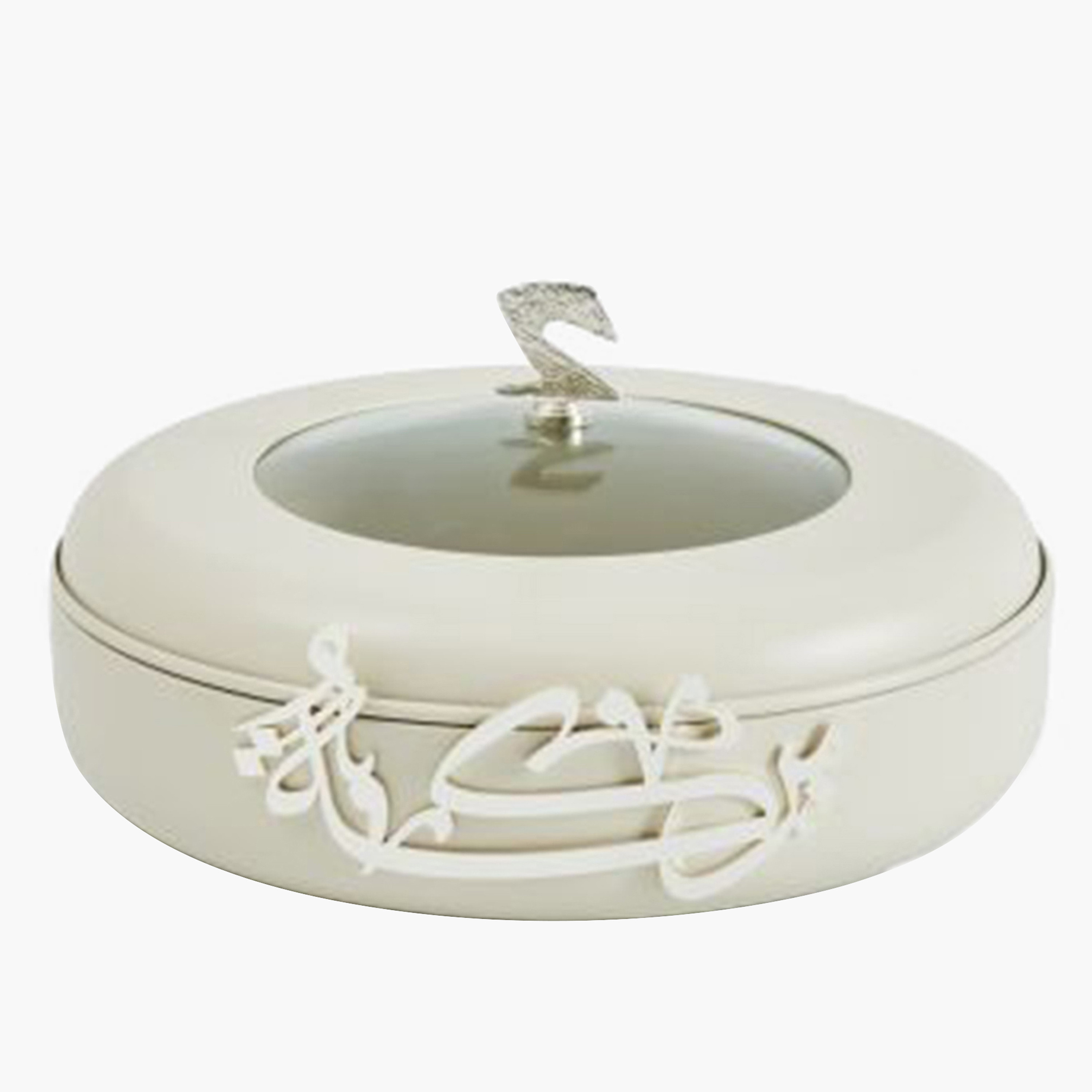Otantik Printed Stainless Steel Food Warmer with Lid-household-dining-serveware-foodwarmersandcasseroles-image-1
