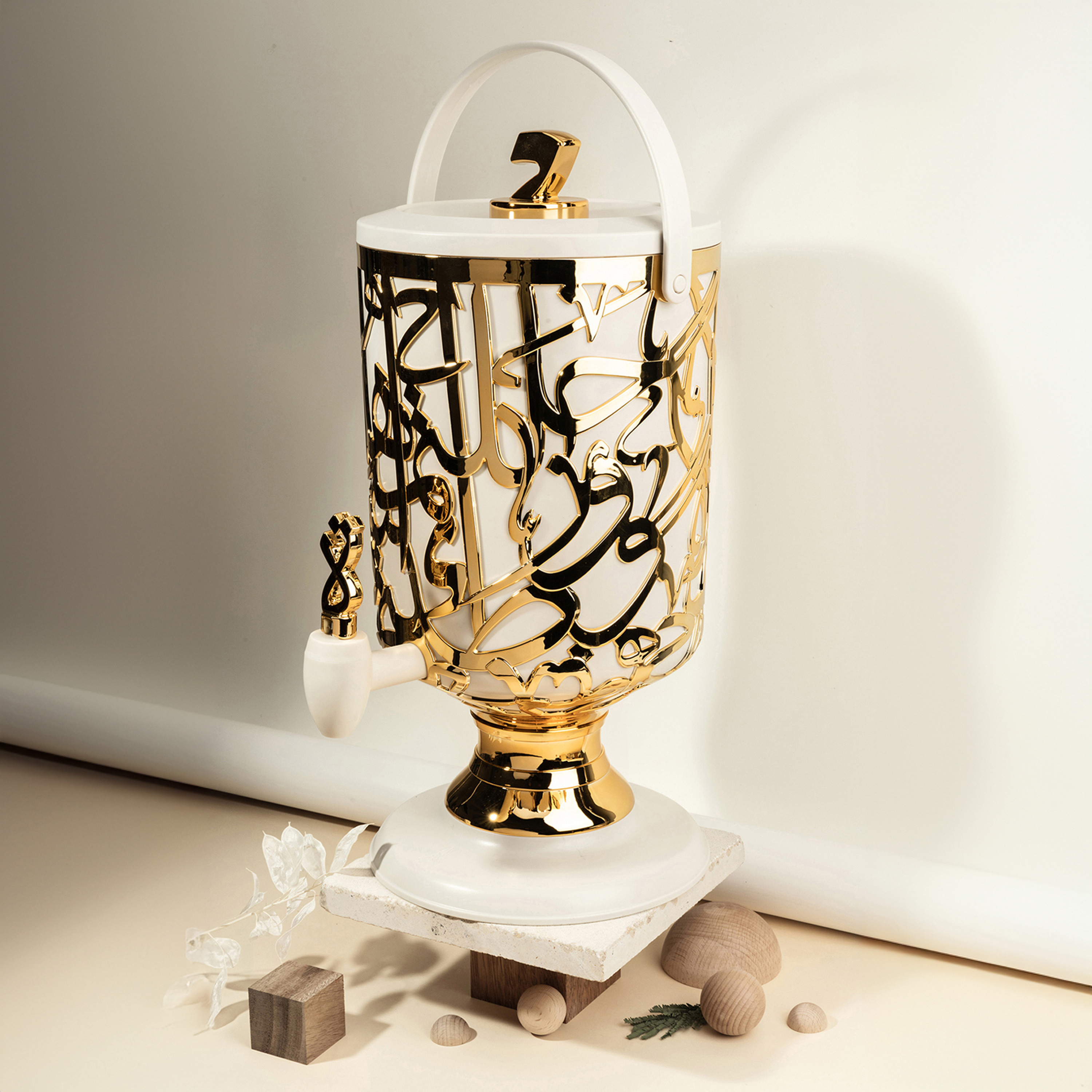 موزع مشروبات بارز الملمس من ديوان من أوتانتيك - 3 لتر-household-dining-drinkserveware-dispensers-image-1