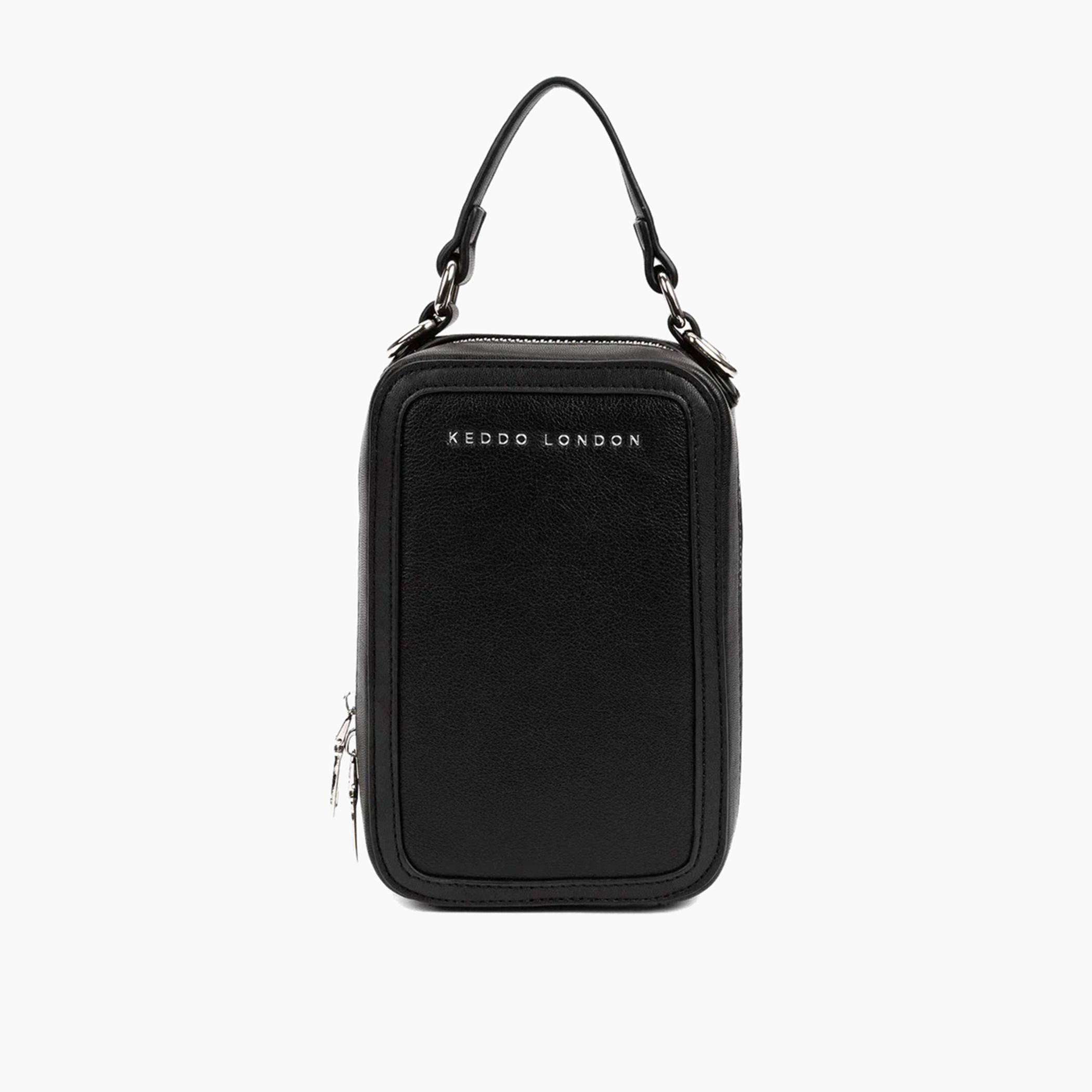 Keddo Solid Crossbody Bag with Zipper Closure-women-bagsandwallets-handbags-image-10