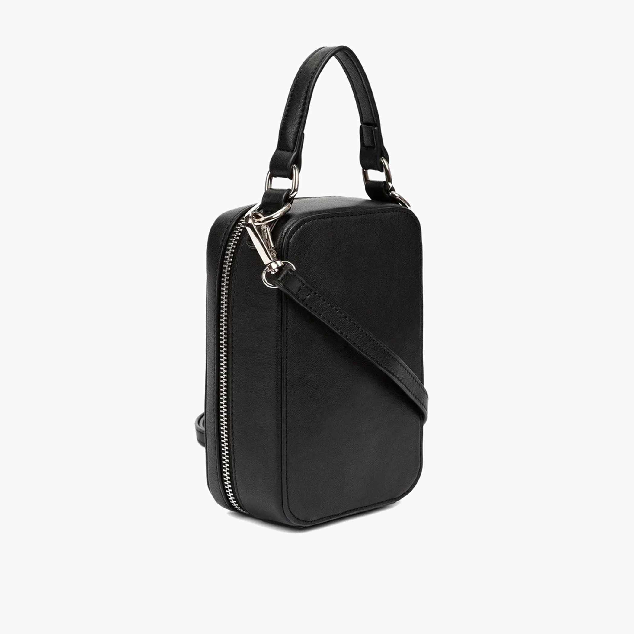 Keddo Solid Crossbody Bag with Zipper Closure-women-bagsandwallets-handbags-image-3
