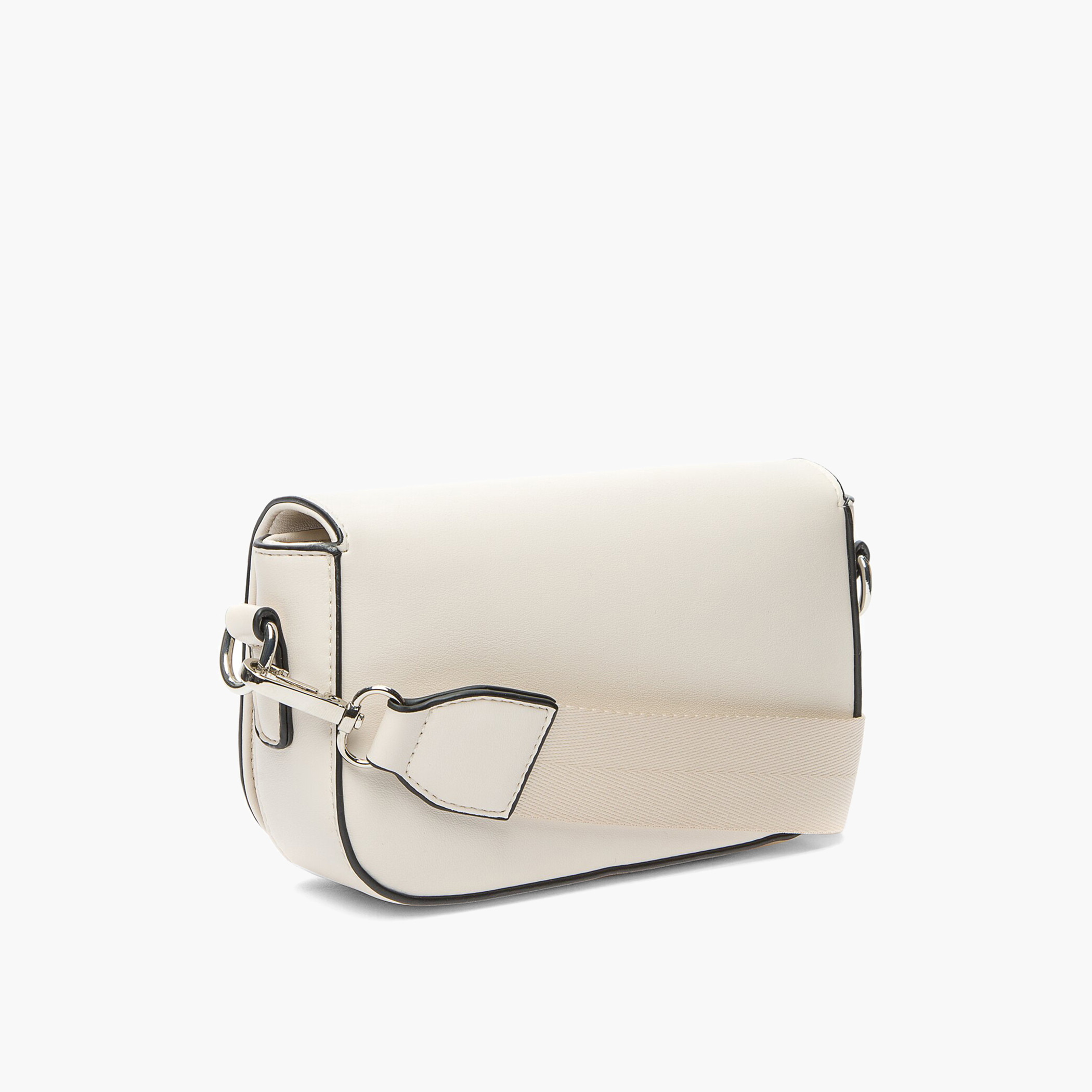 شنطة كروس بودي سادة بحزام قابل للتّعديل وزر إغلاق من كيدو-women-bagsandwallets-handbags-image-3