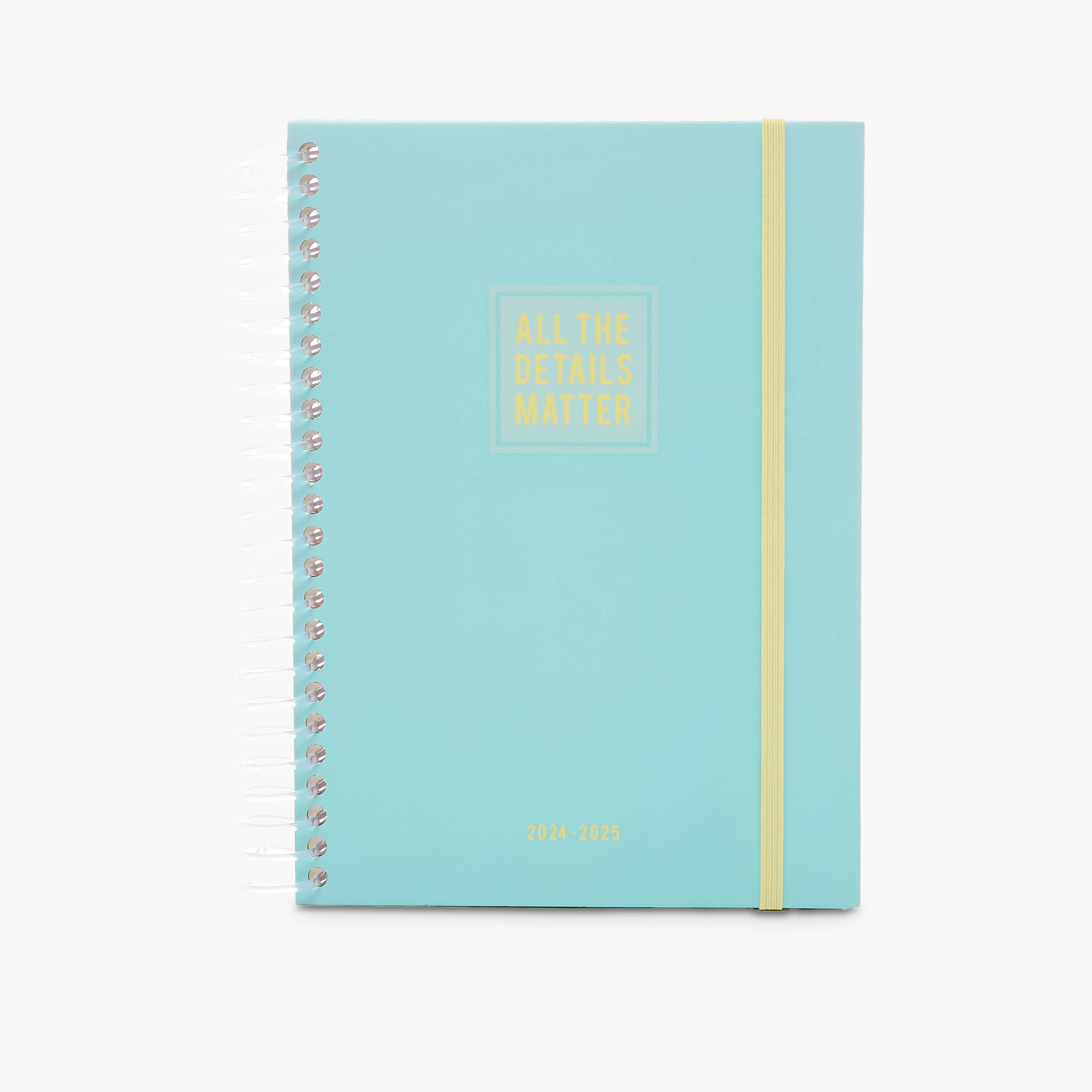 Mayfair Slogan Print Spiral Notebook-school-stationery-notebooks-image-1