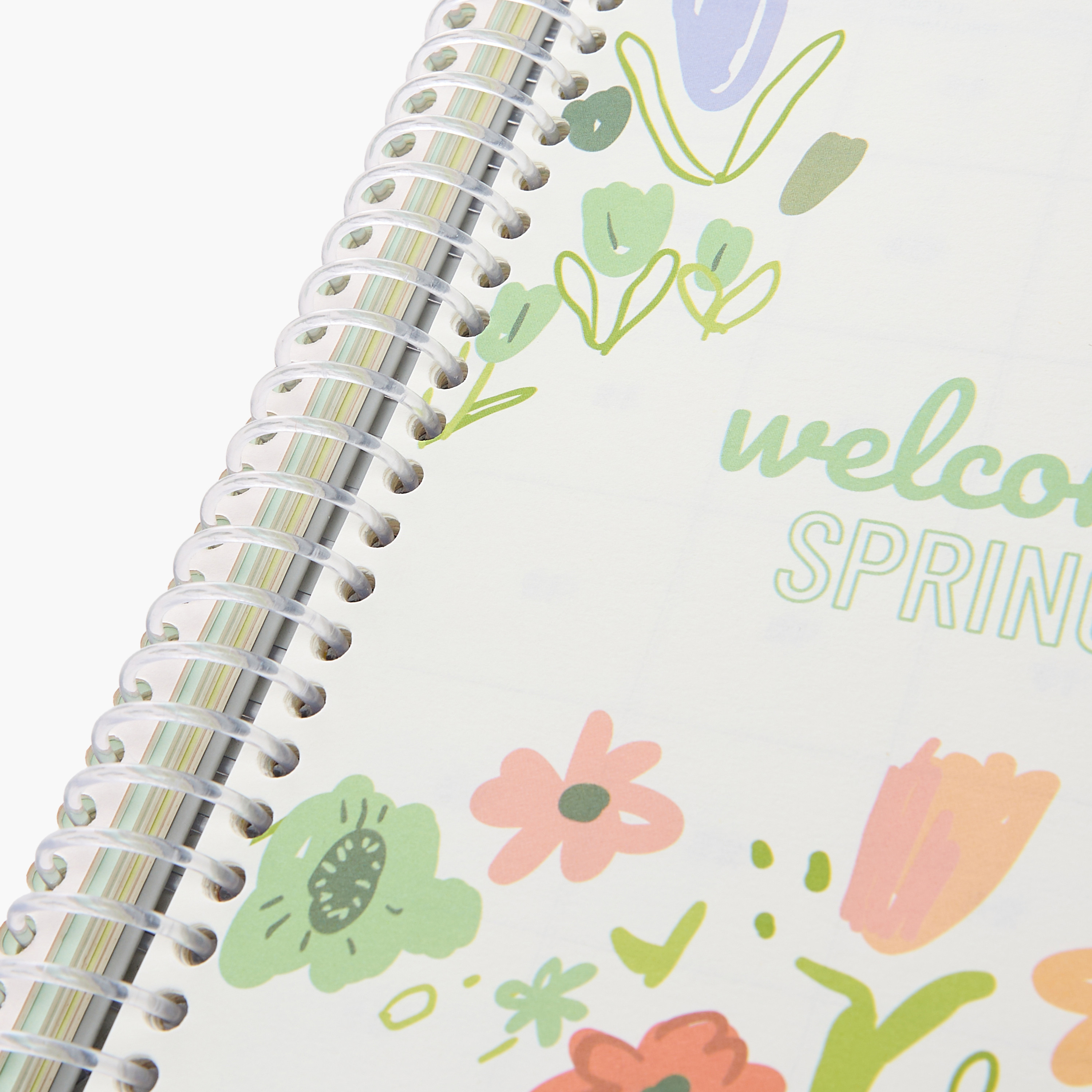 Mayfair Slogan Print Spiral Notebook-school-stationery-notebooks-image-5