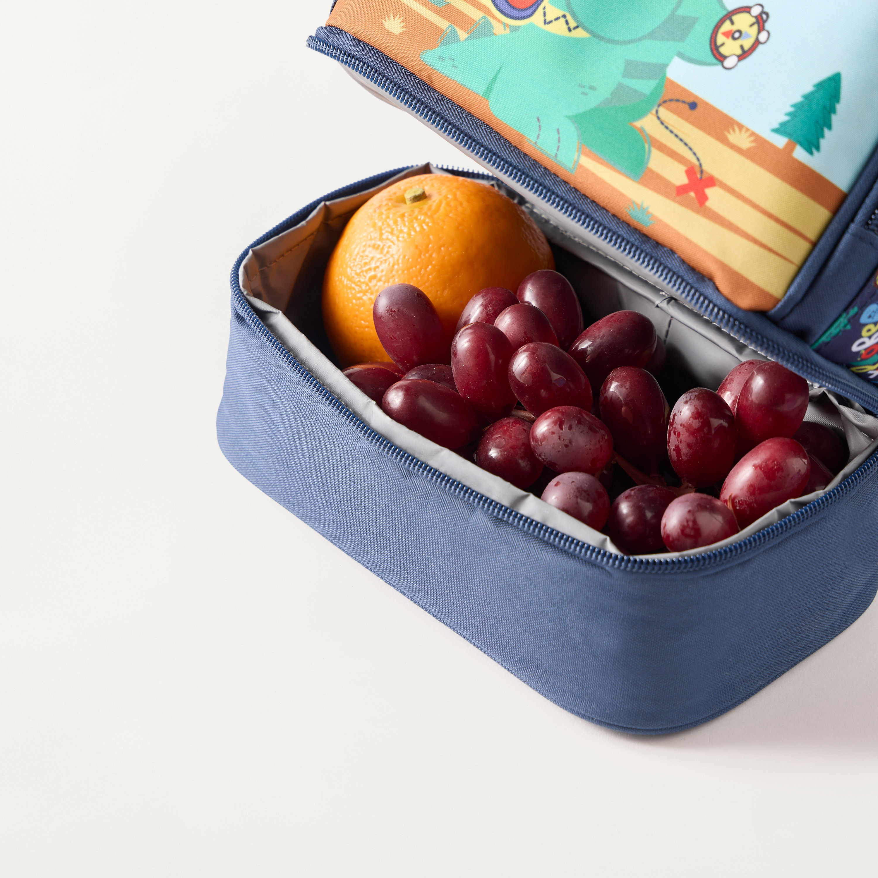 Must Dinosaur Print Lunch Bag with Zip Closure-school-lunchessentials-lunchbags-image-8