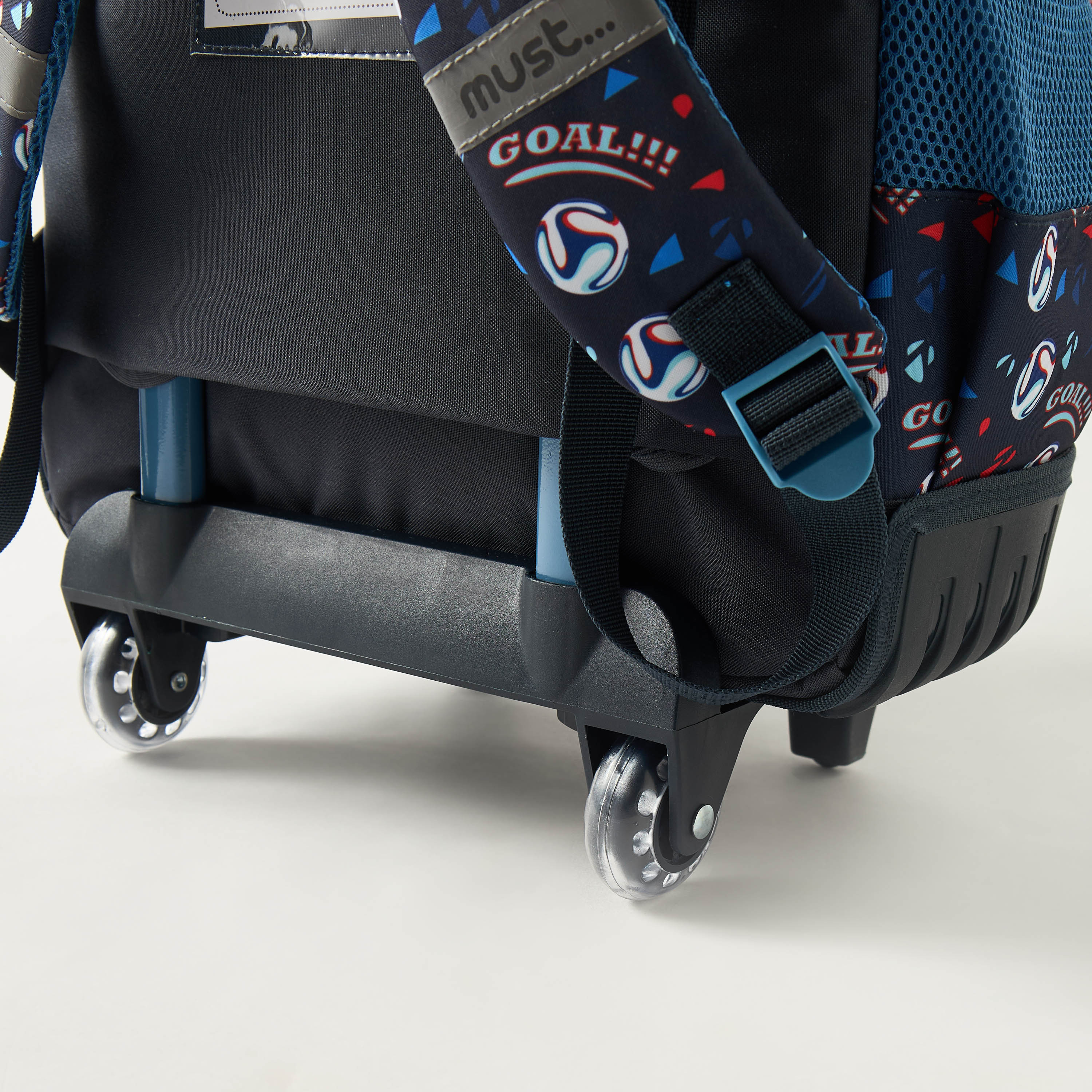 Must Football Print 16-inch Trolley Backpack with Wheels - 24x12x20 cm-school-bagsandbackpacks-trolleybags-image-6