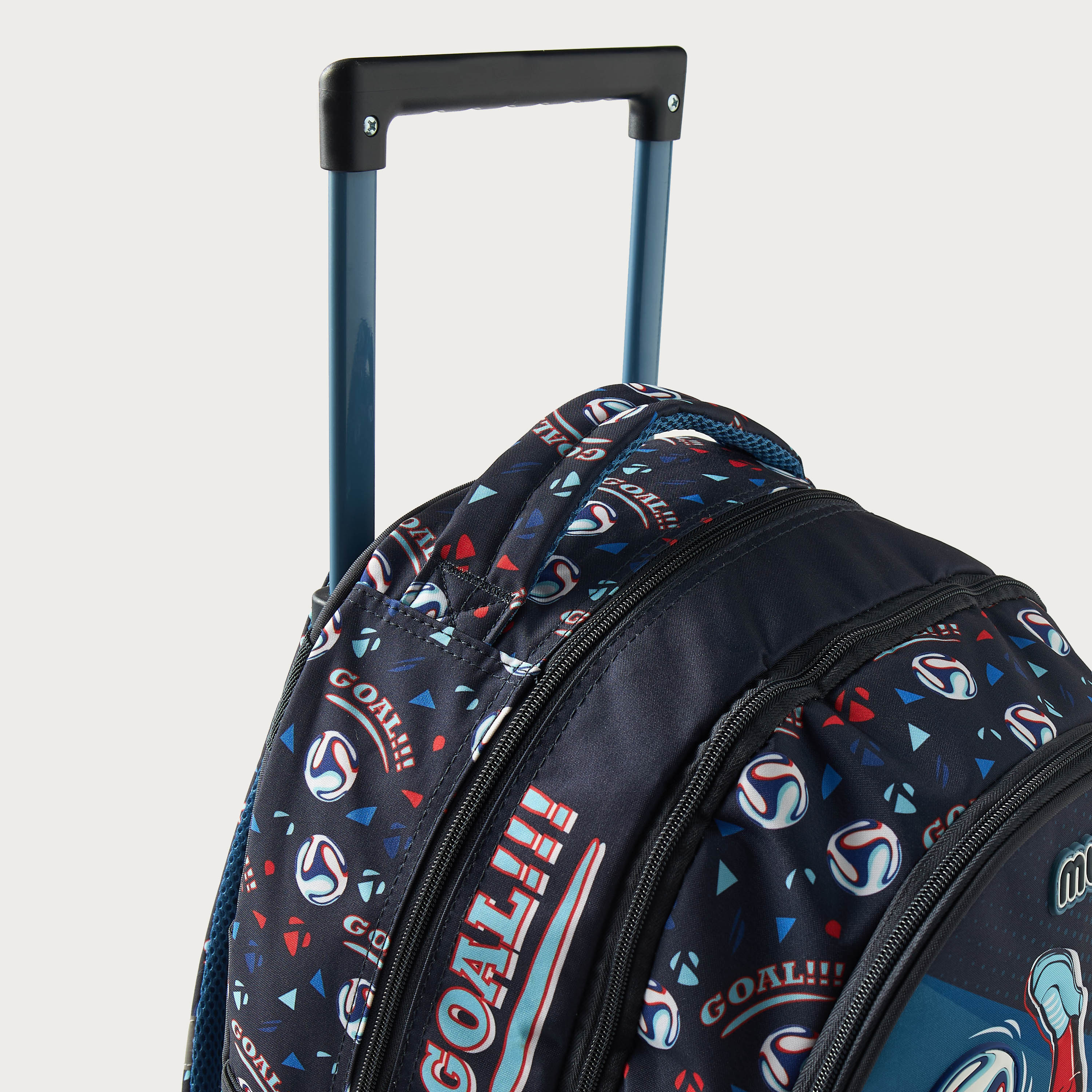 Must Football Print 16-inch Trolley Backpack with Wheels - 24x12x20 cm-school-bagsandbackpacks-trolleybags-image-7