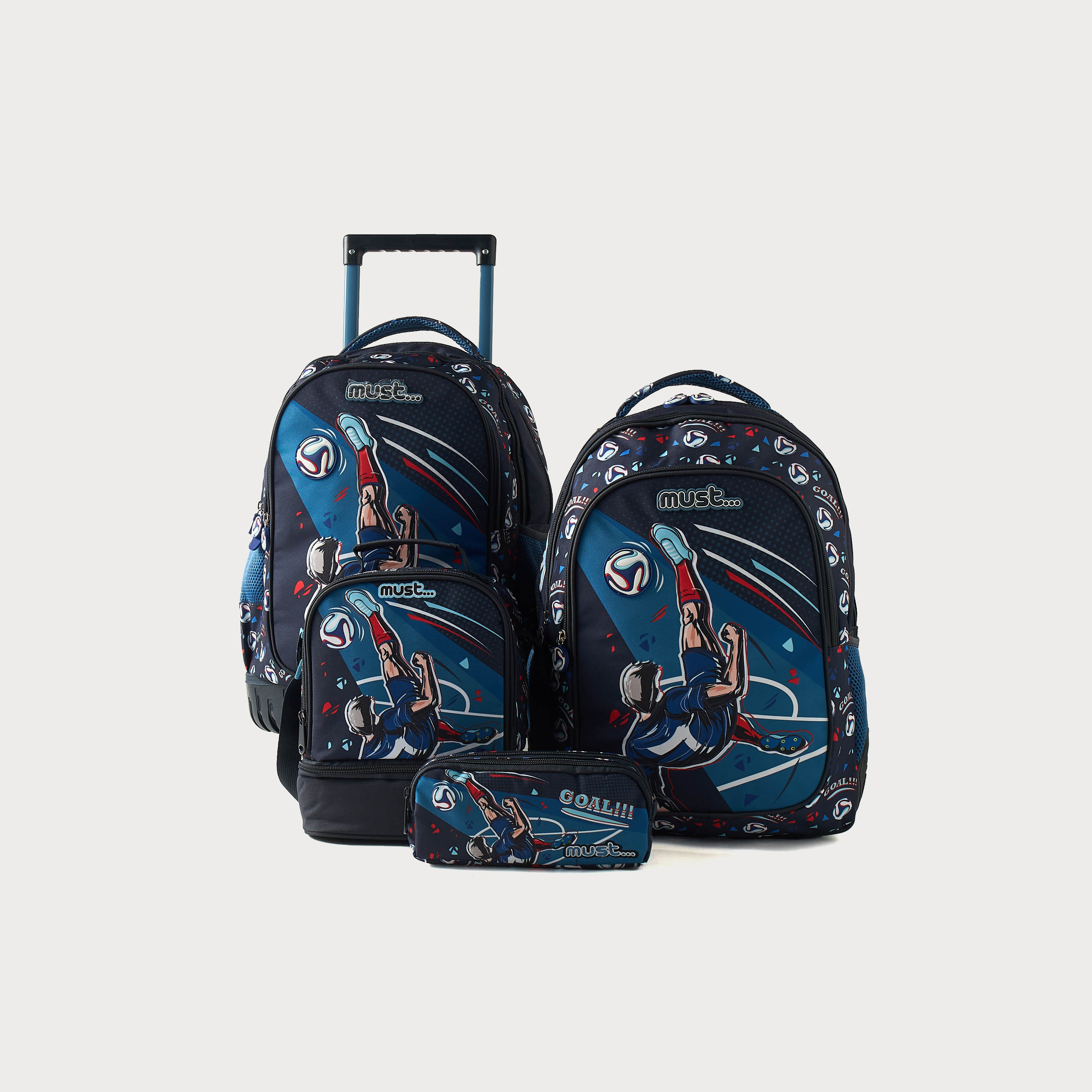 Must Football Print 2-Compartment Lunch Bag with Adjustable Strap-school-lunchessentials-lunchbags-image-6