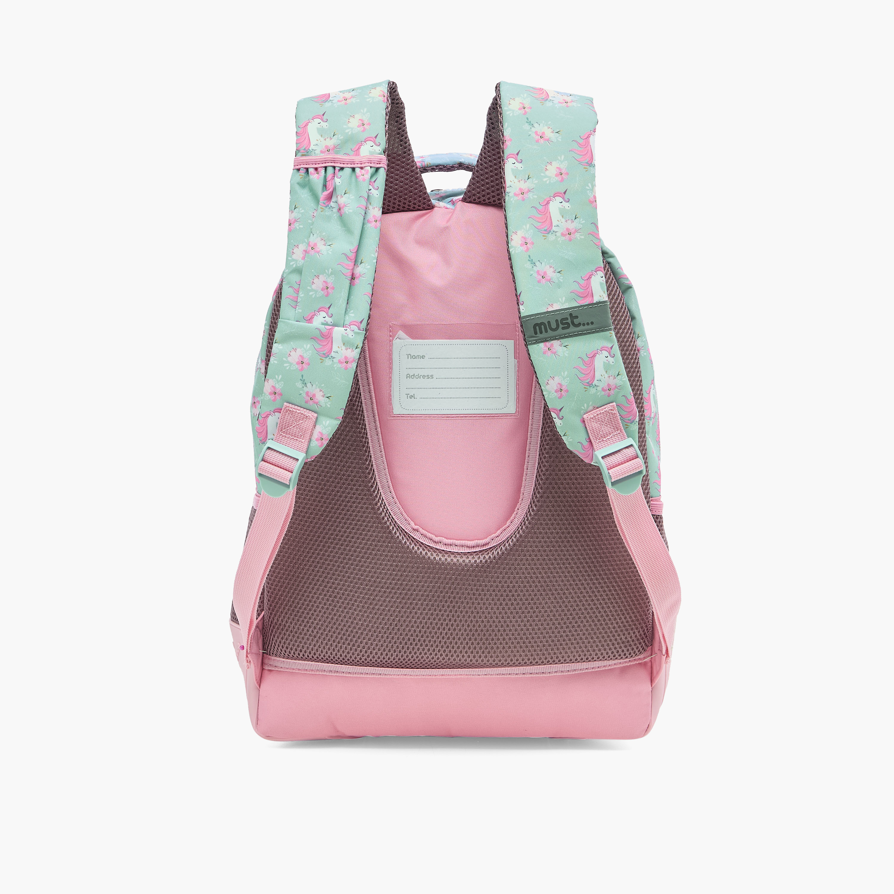 Must Unicorn Print 16 inch Backpack with Zip Closure - 32x18x43 cms-cpkids-backtoschool-schoolbagsandbackpacks-backpacks-image-5
