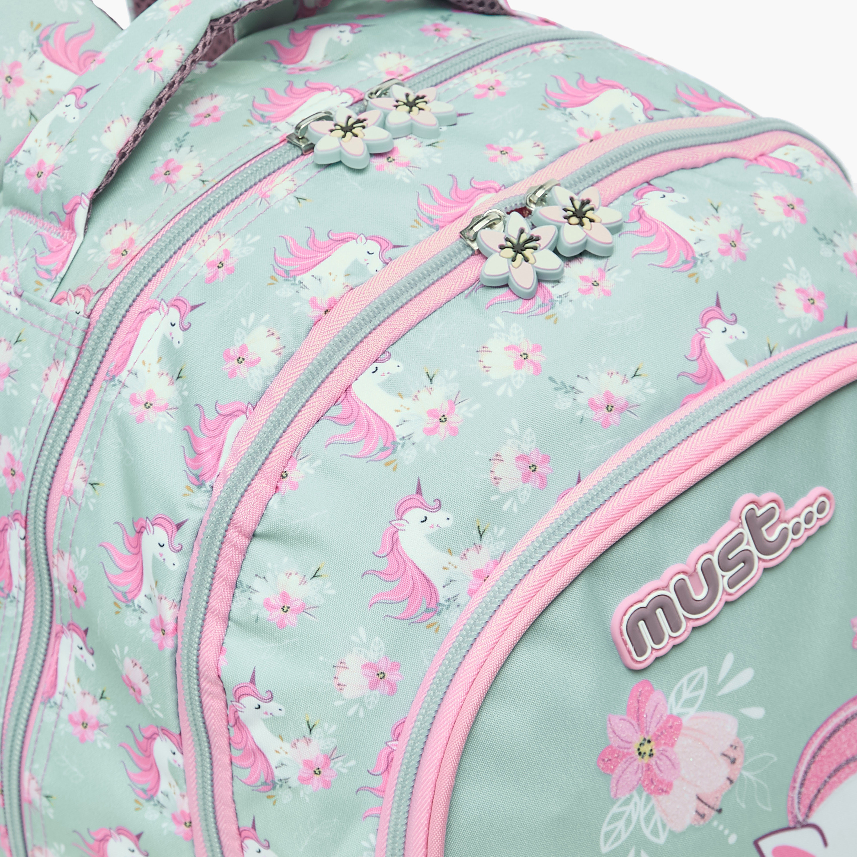 Must Unicorn Print 16 inch Backpack with Zip Closure - 32x18x43 cms-cpkids-backtoschool-schoolbagsandbackpacks-backpacks-image-7