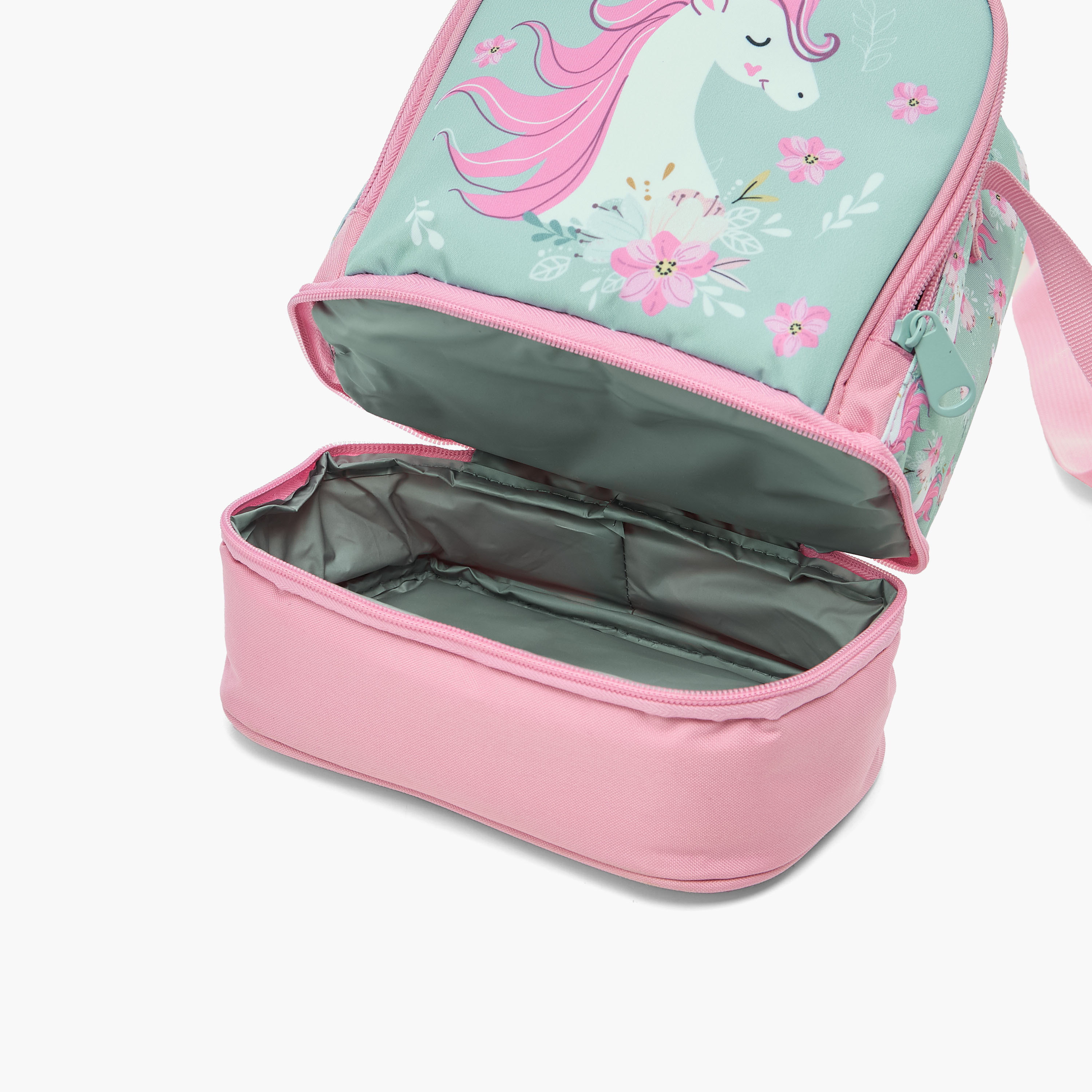 Must Unicorn Print Lunch Bag with Zip Closure-school-lunchessentials-lunchbags-image-5