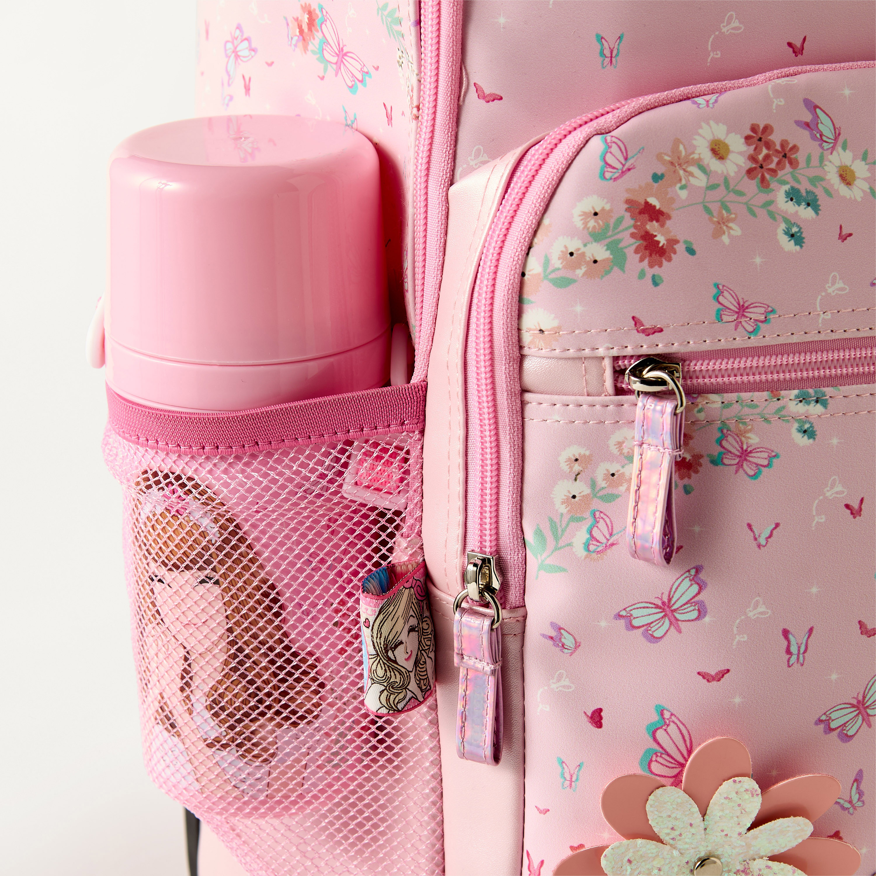 Minmie All-Over Print 18 inches Trolley Bag with Retractable Handle - 33x16x48 cms-school-bagsandbackpacks-trolleybags-image-4