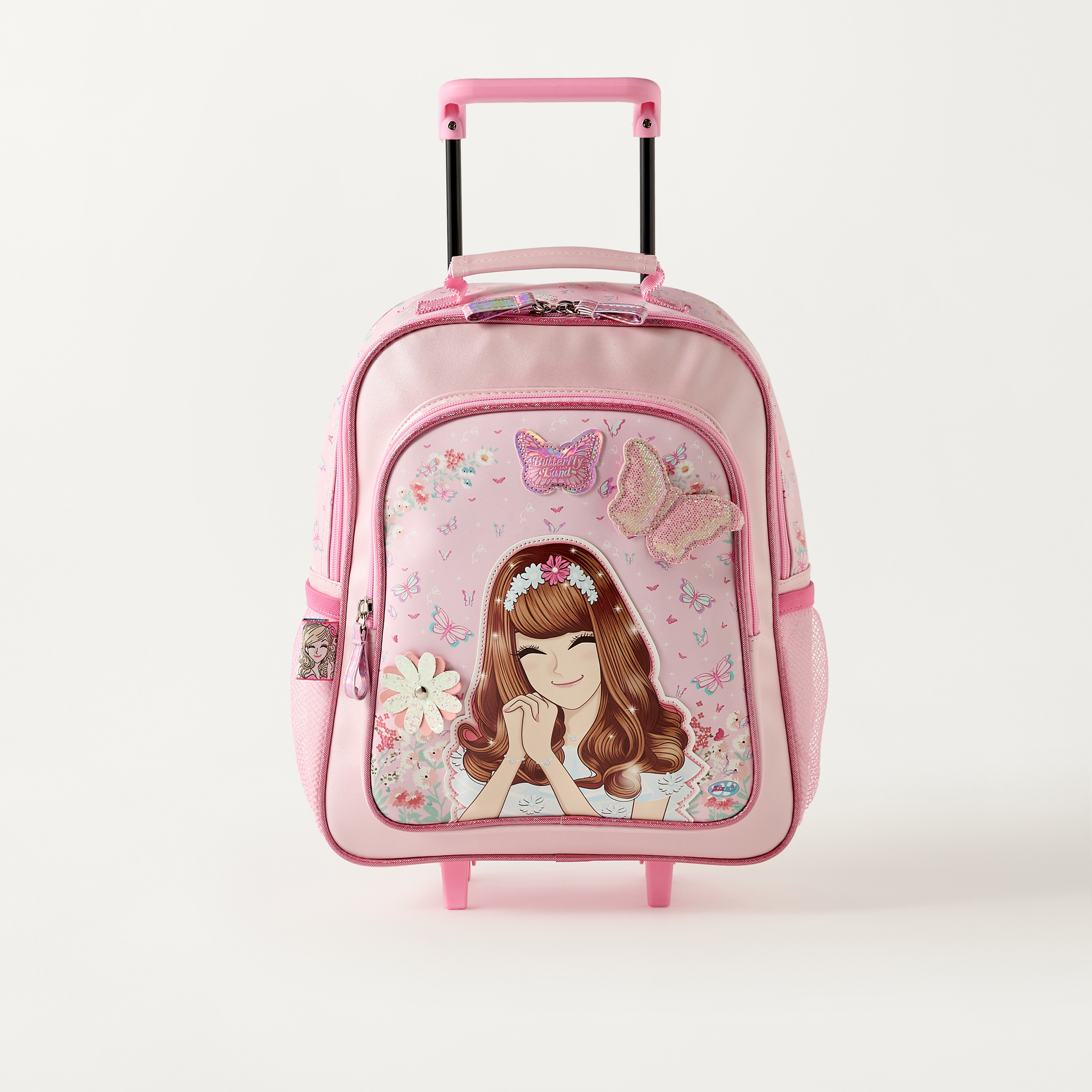 شنطة ترولي 12 بوصة بمقبض قابل للسحب وطبعات من مينمي - 28x11x32 سم-school-bagsandbackpacks-trolleybags-image-1
