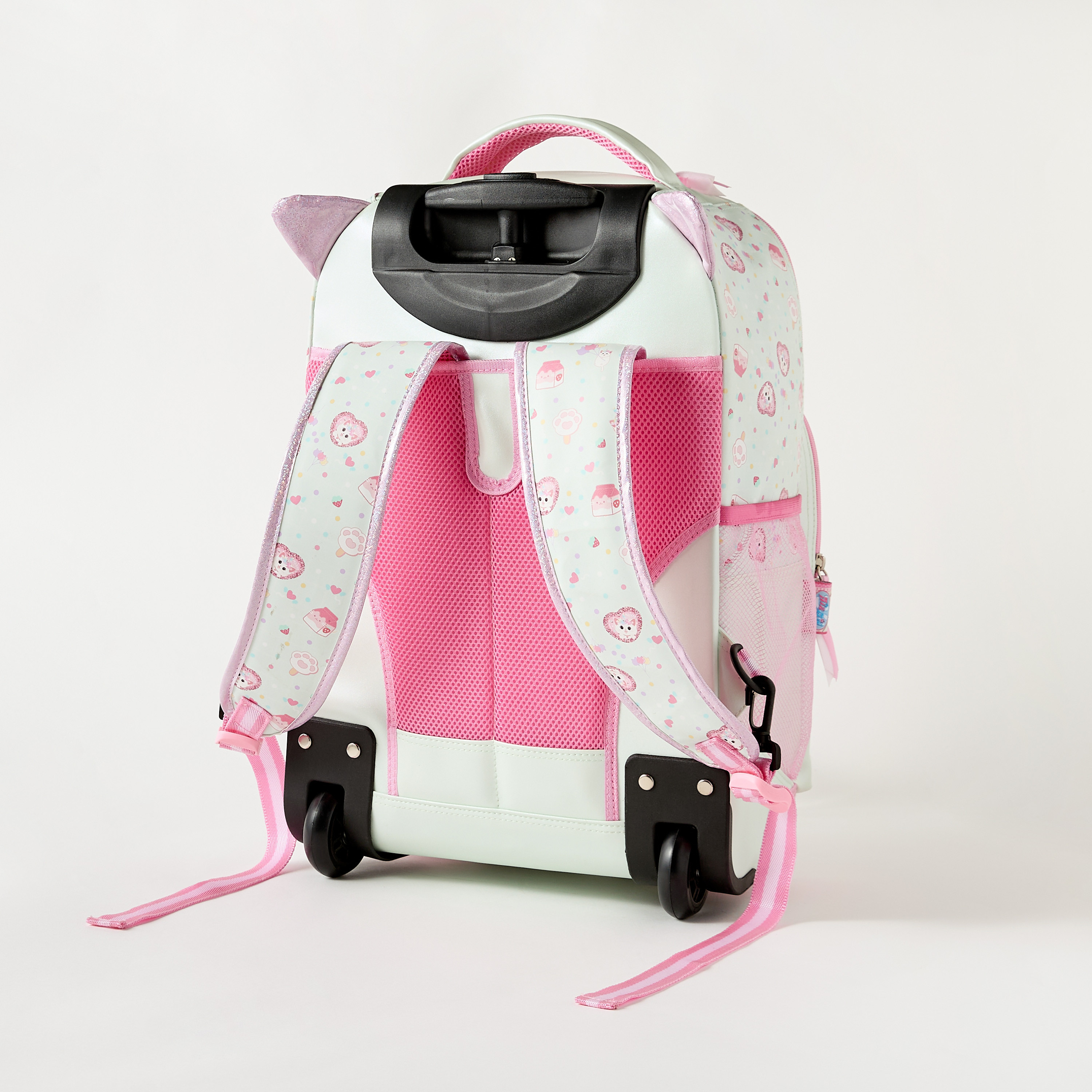 Minmie All-Over Print 18 inch Trolley Bag with Retractable Handle - 33x16x48 cms-school-bagsandbackpacks-trolleybags-image-5
