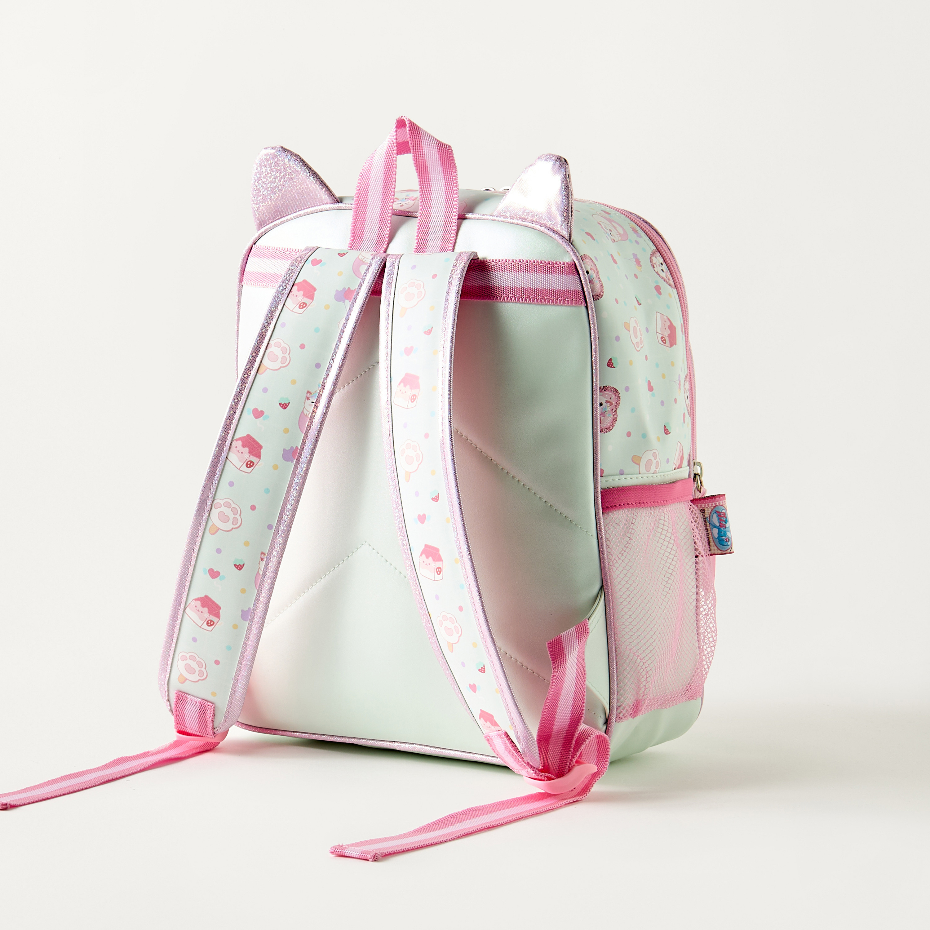 شنطة ظهر 12 بوصة بحمّالات قابلة للتعديل وطبعات من مينمي - 28x11x32 سم-school-bagsandbackpacks-backpacks-image-5