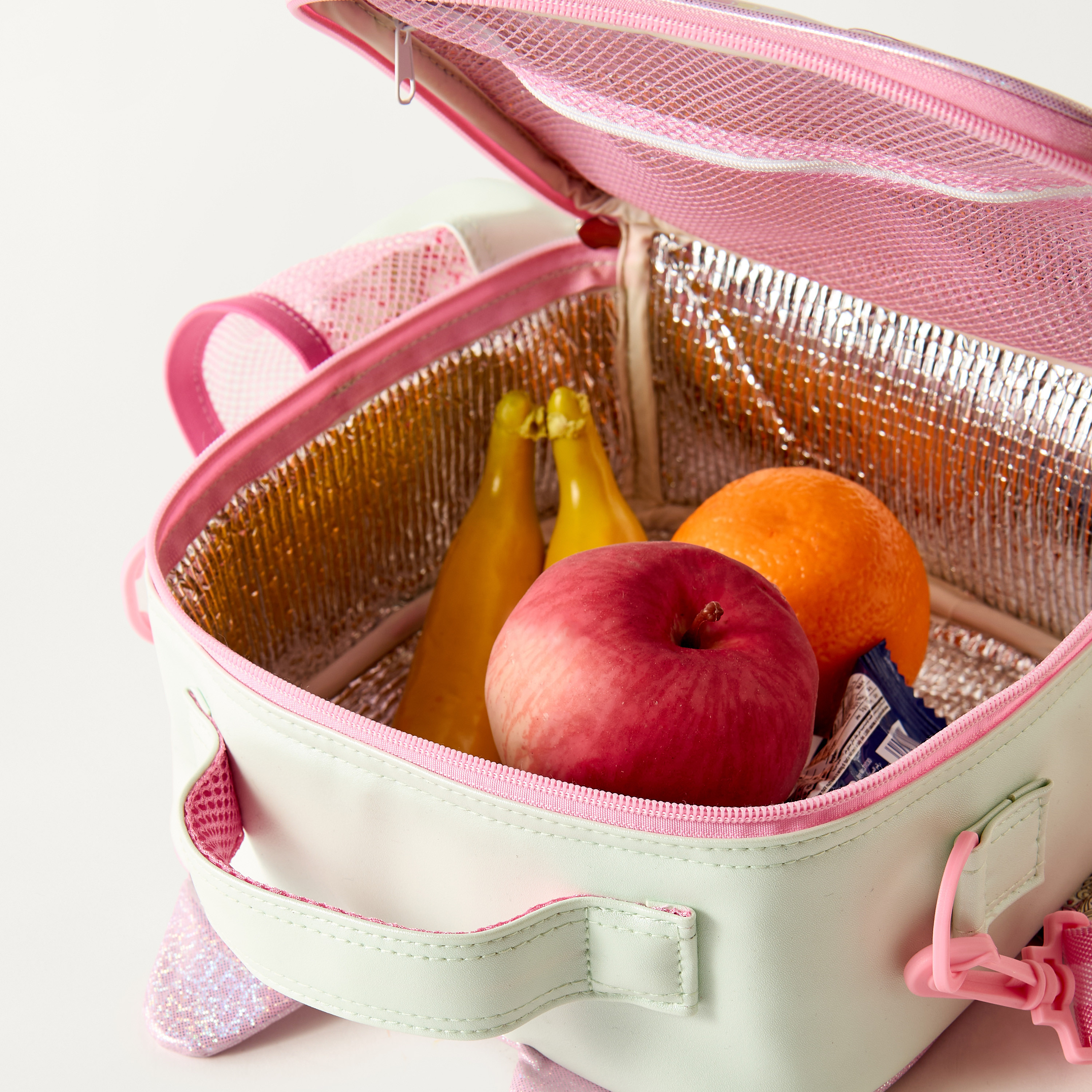 Minmie Printed Lunch Bag with Detachable Strap and Zip Closure-school-lunchessentials-lunchbags-image-4