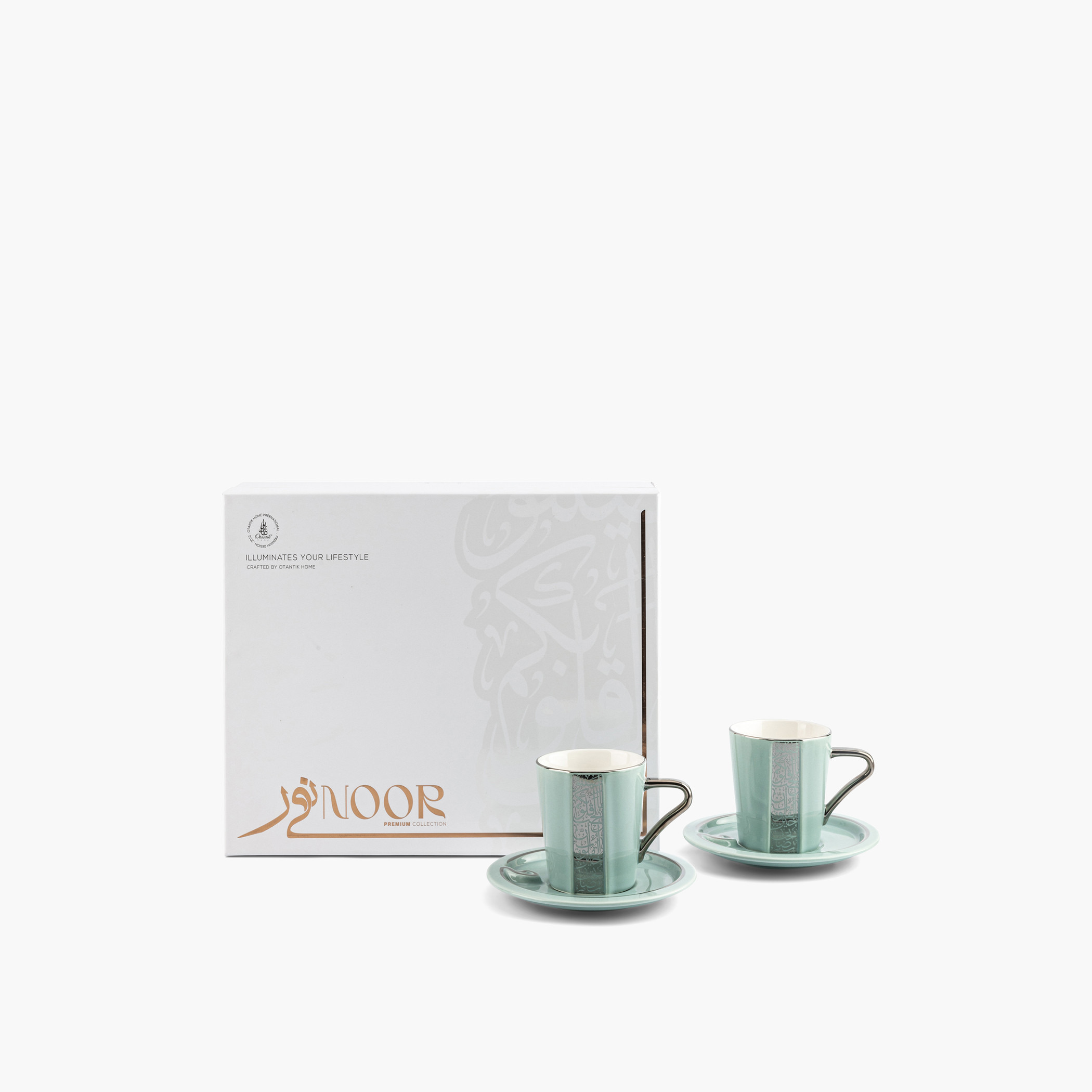 Otantik Nour 12-Piece Porcelain Cup and Saucer Set-household-dining-teaandcoffee-teaandcoffeesets-image-3
