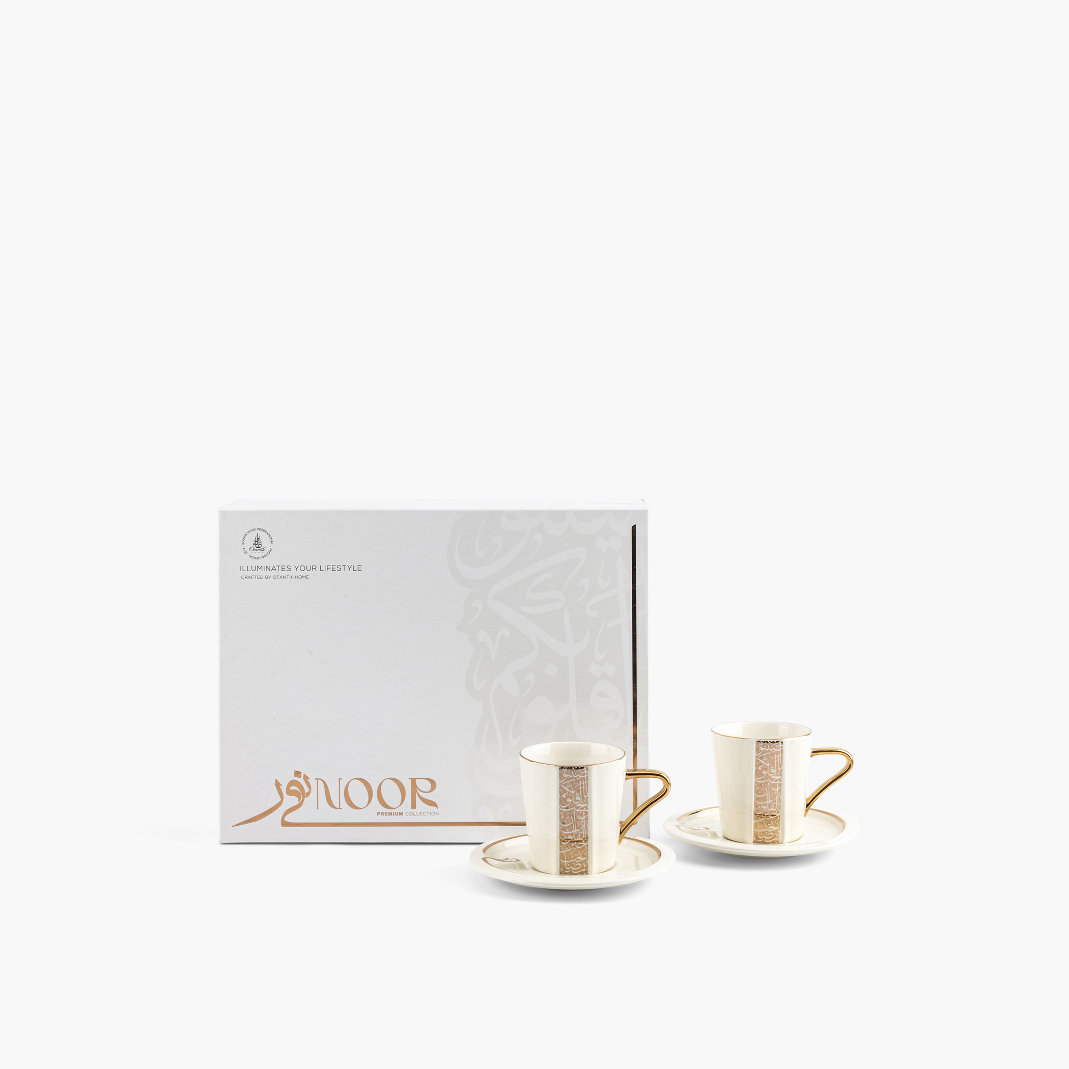 Otantik Nour 12-Piece Porcelain Cup and Saucer Set-household-dining-teaandcoffee-teaandcoffeesets-image-3