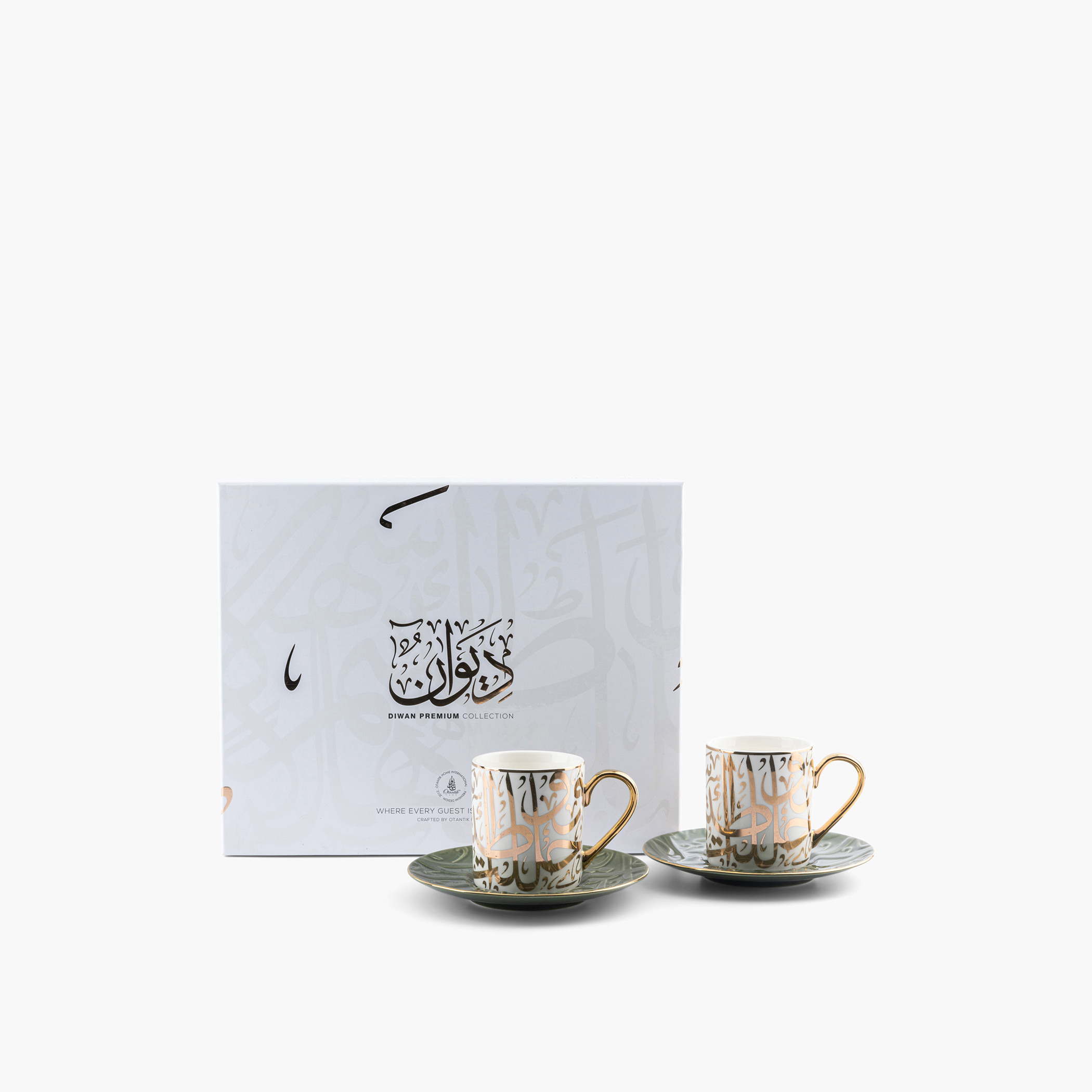 Otantik 12-Piece Printed Porcelain Cup and Saucer Set-household-dining-teaandcoffee-teaandcoffeesets-image-3