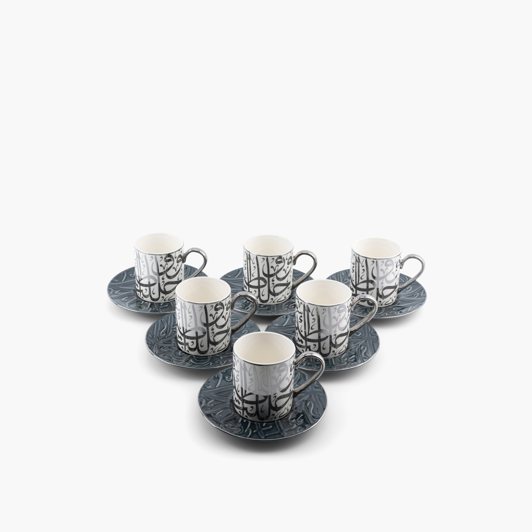 Otantik 12-Piece Porcelain Cup and Saucer Set-household-dining-teaandcoffee-teaandcoffeesets-image-2