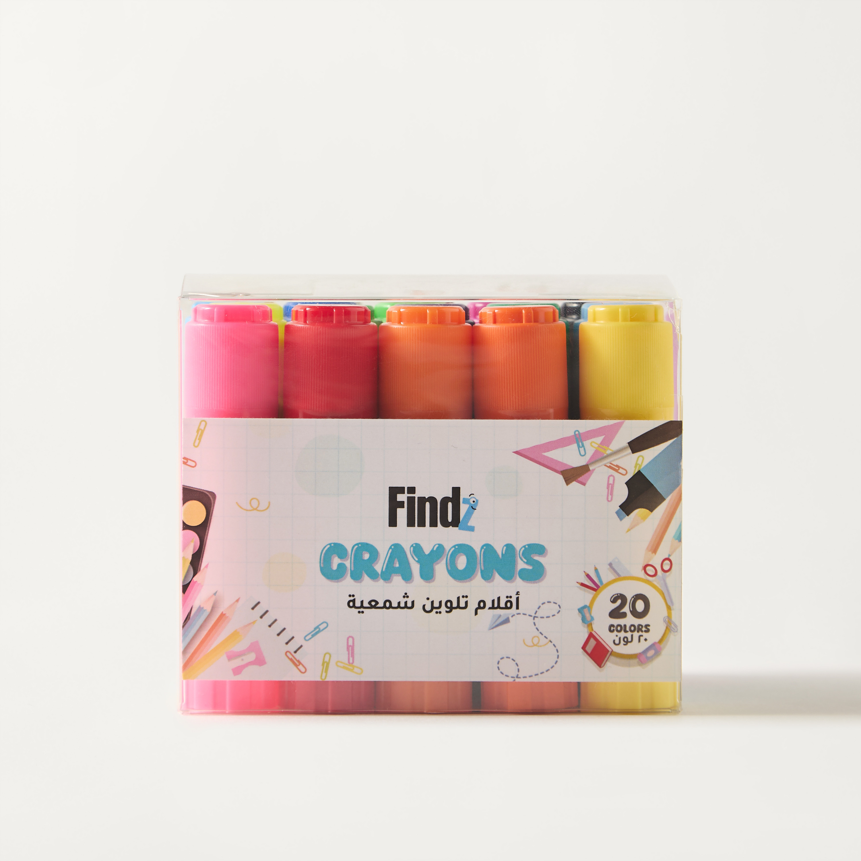 Findz 20-Piece Crayon Set-school-stationery-pensandpencils-image-1