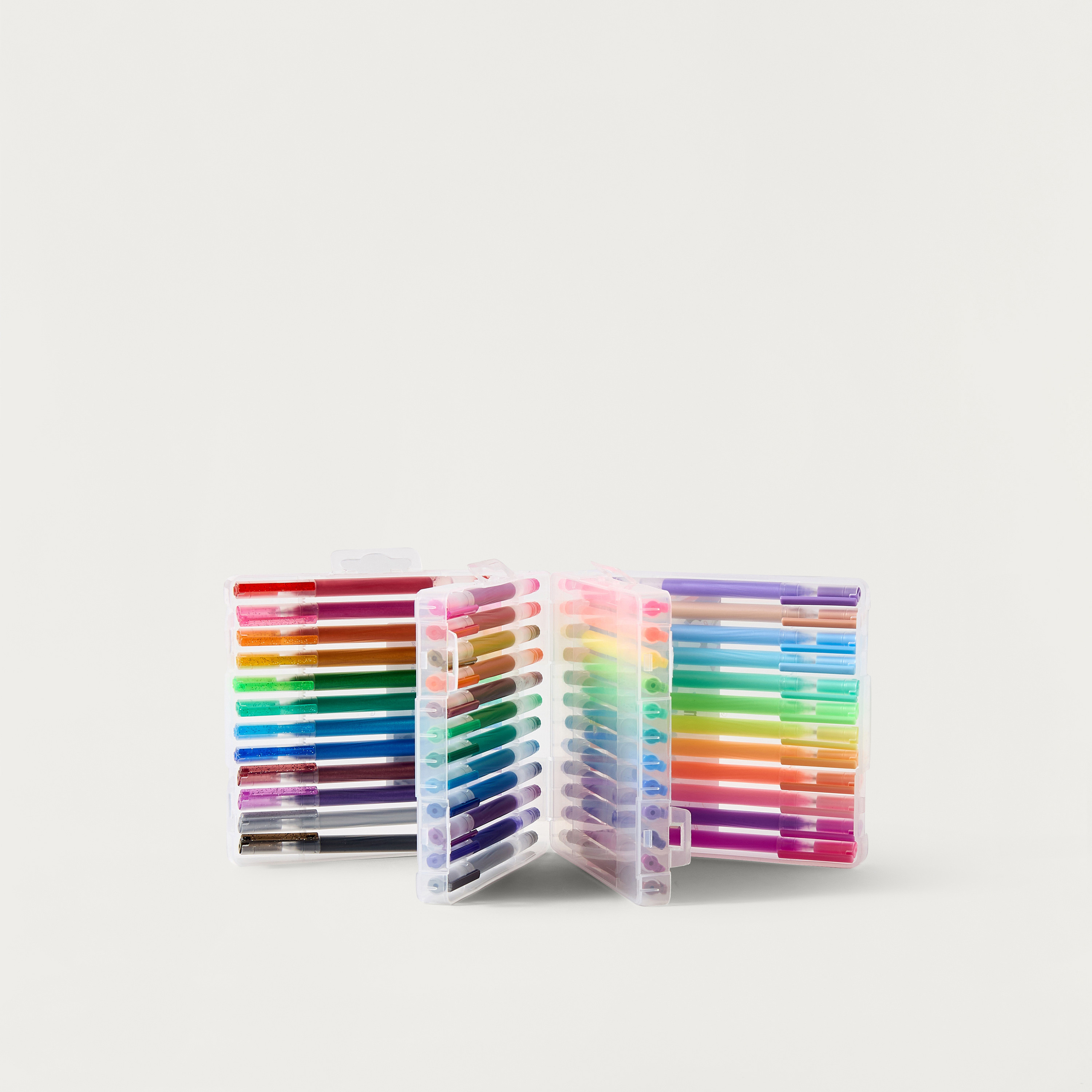 مجموعة أقلام حبر جل 48 قطعة من فايندز-school-stationery-pensandpencils-image-1